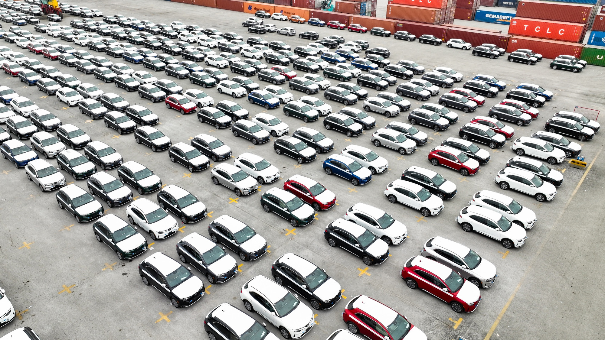 Số lượng xe này hiện đang được tập kết tại cảng MPC Port (Hải Phòng).