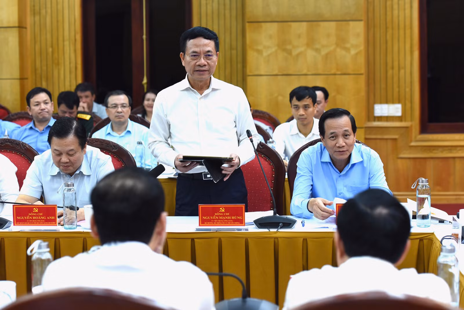 [Ảnh] Thủ tướng Phạm Minh Chính làm việc với Ban Thường vụ Tỉnh ủy Thanh Hóa ảnh 12