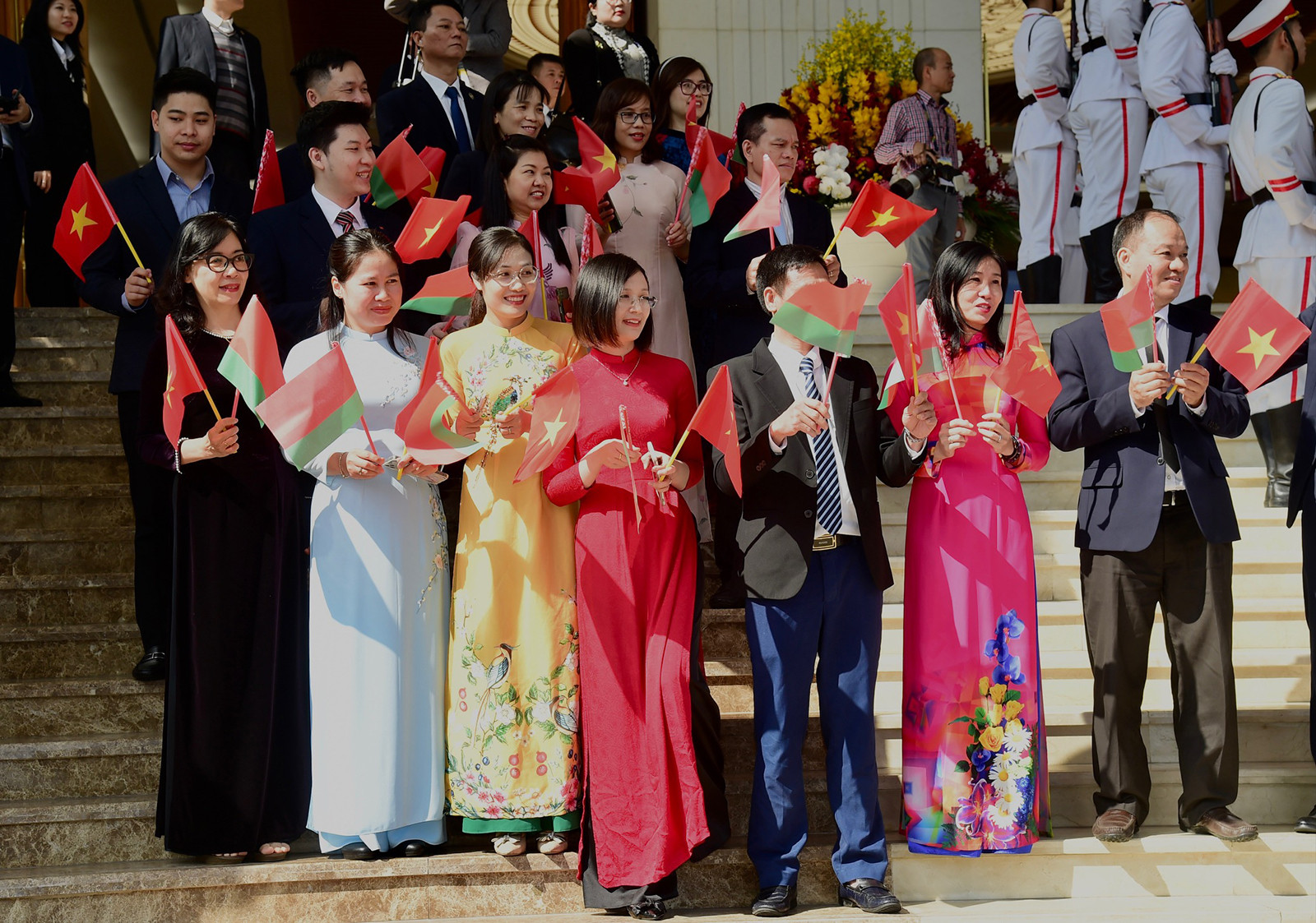 [Ảnh] Thủ tướng Phạm Minh Chính và Thủ tướng Cộng hòa Belarus Roman Golovchenko chứng kiến Lễ trao văn kiện hợp tác ảnh 11