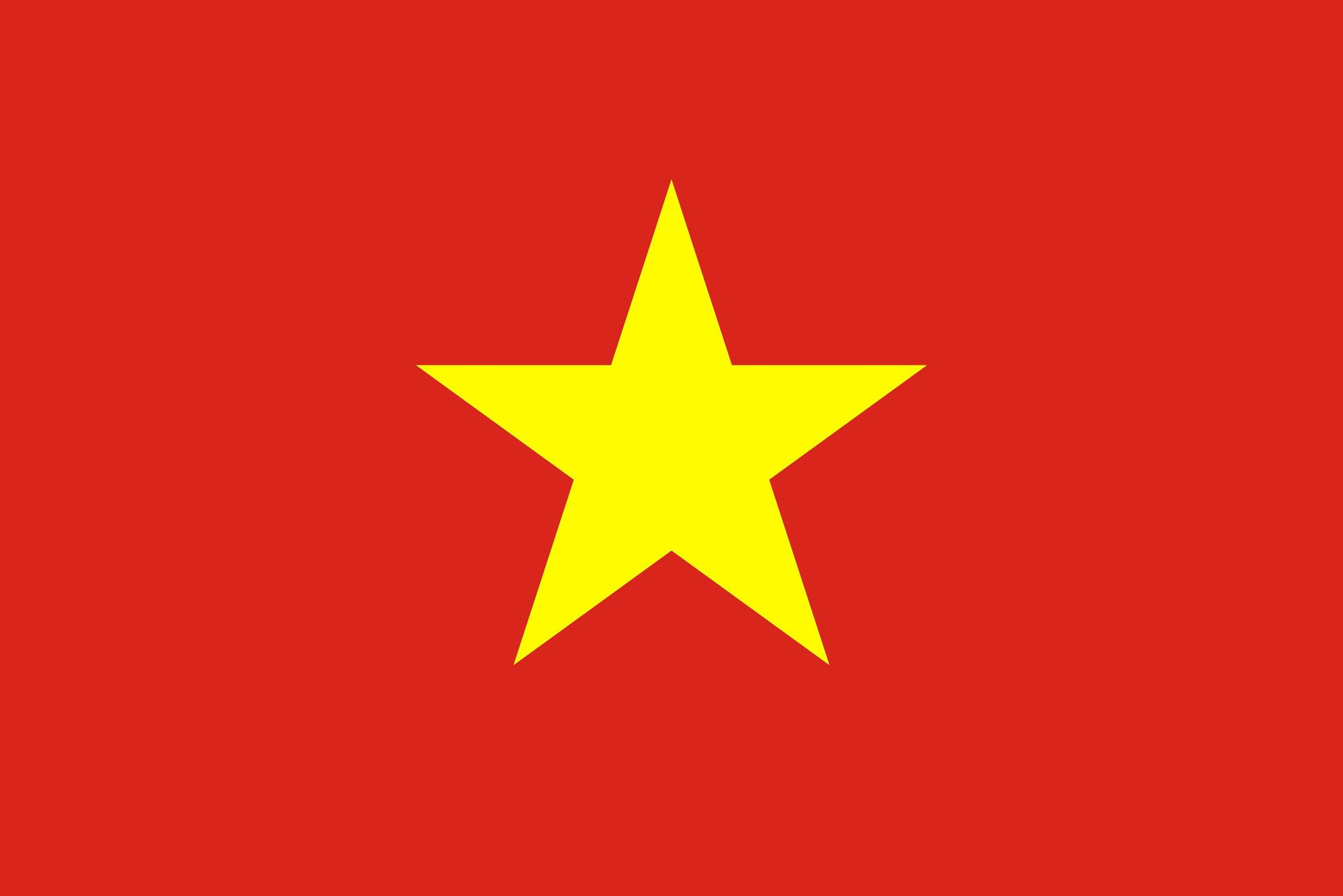 Quốc kỳ Việt Nam.