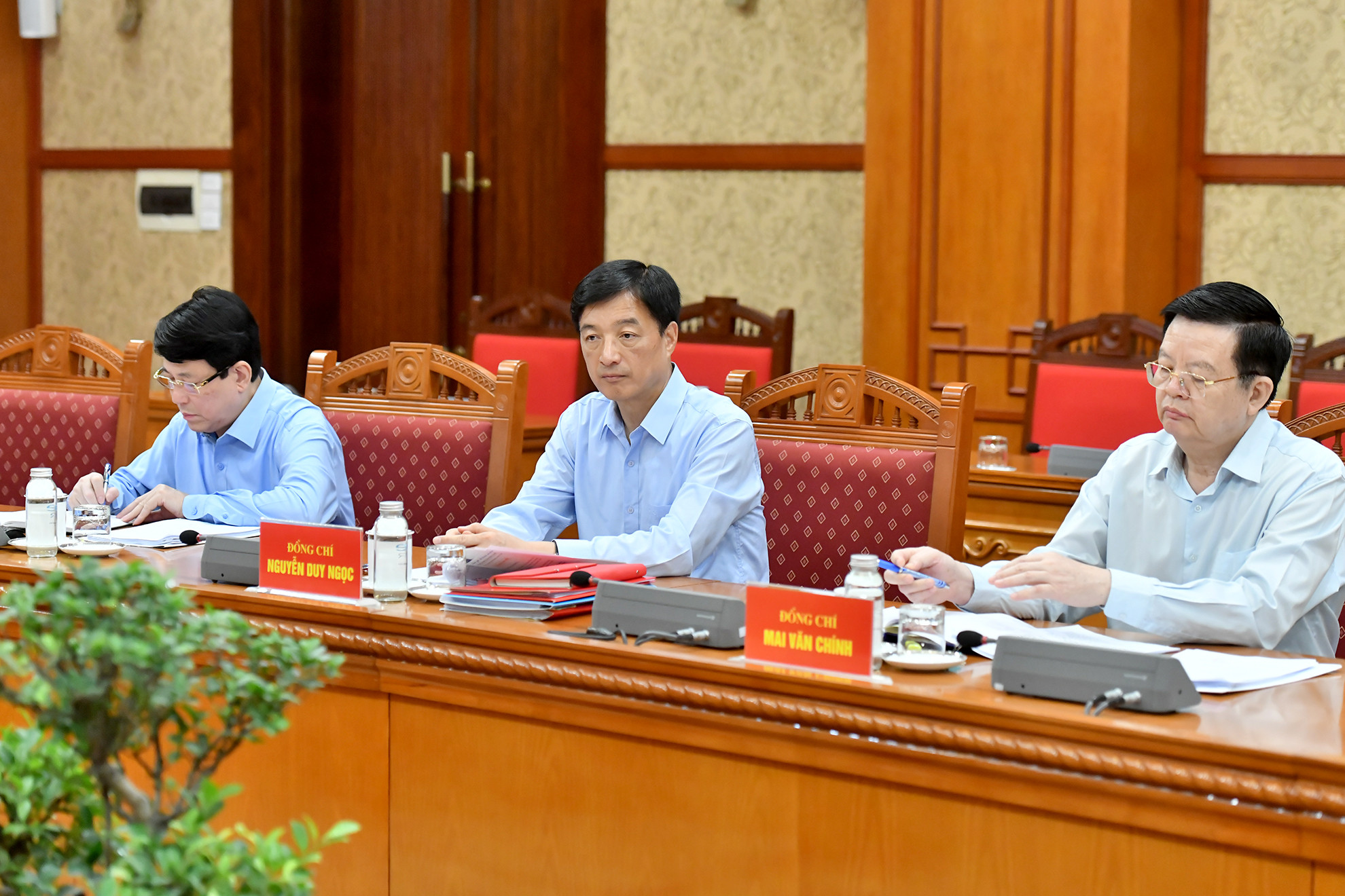 [Ảnh] Tổng Bí thư, Chủ tịch nước Tô Lâm chủ trì họp Tiểu ban Nhân sự Đại hội XIV của Đảng ảnh 6