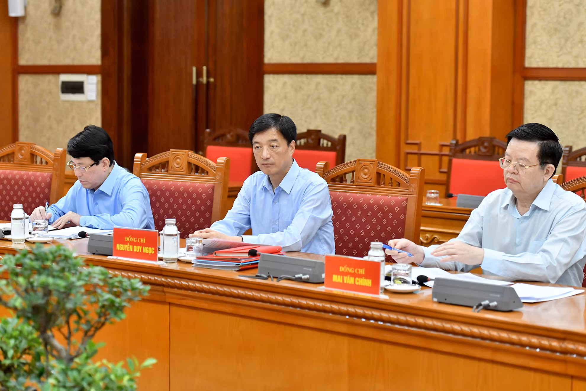 [Ảnh] Tổng Bí thư, Chủ tịch nước Tô Lâm chủ trì họp Tiểu ban Nhân sự Đại hội XIV của Đảng ảnh 6