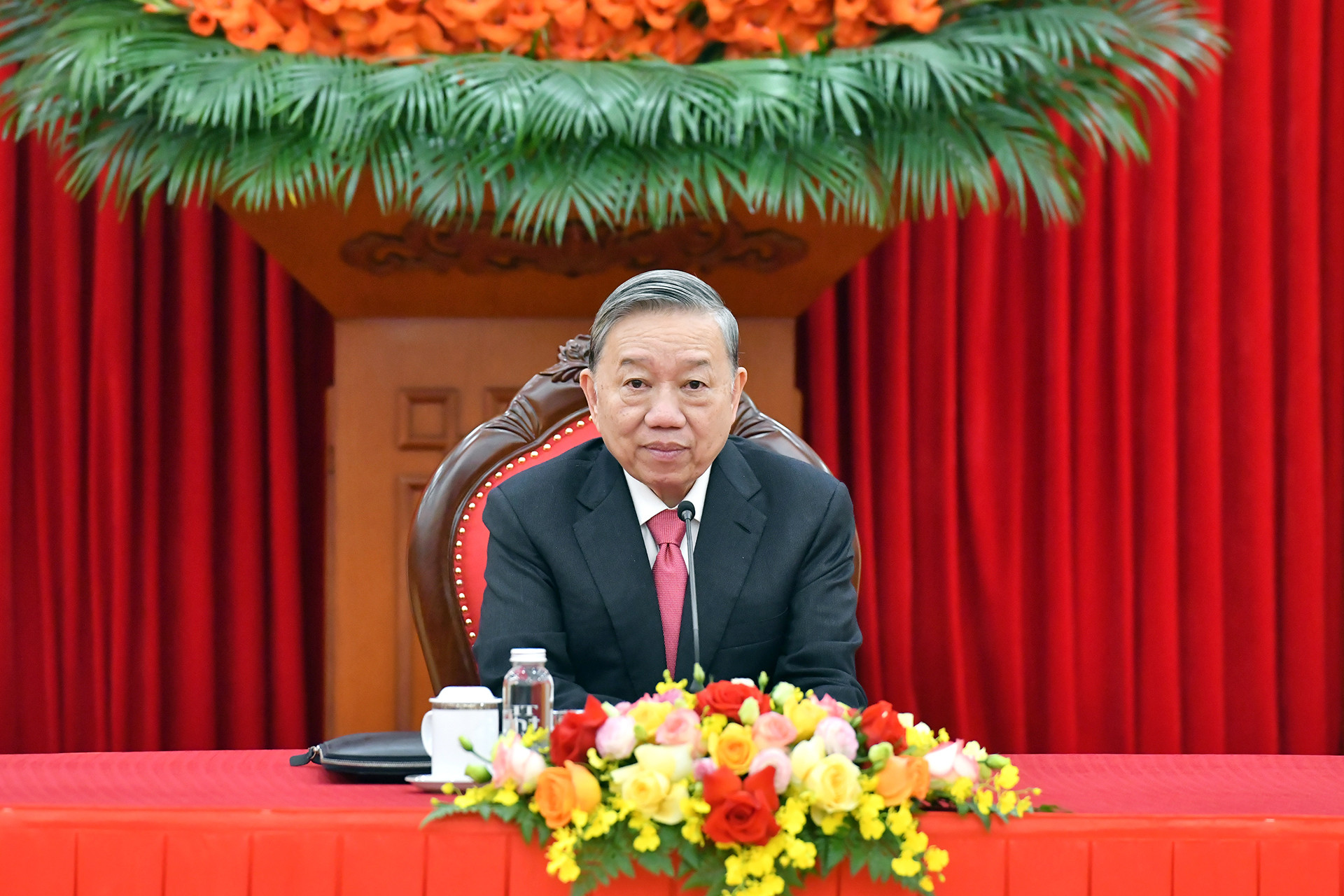 Tổng Bí thư Tô Lâm điện đàm với Tổng Bí thư, Chủ tịch Trung Quốc Tập Cận Bình.