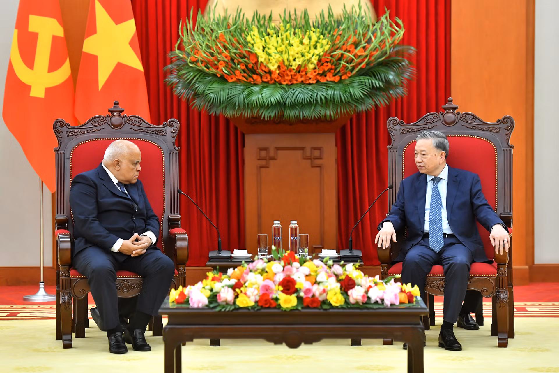 Tổng Bí thư Tô Lâm tiếp Đại sứ Cuba tại Việt Nam Orlando Nicolas Hernandez Guillen.