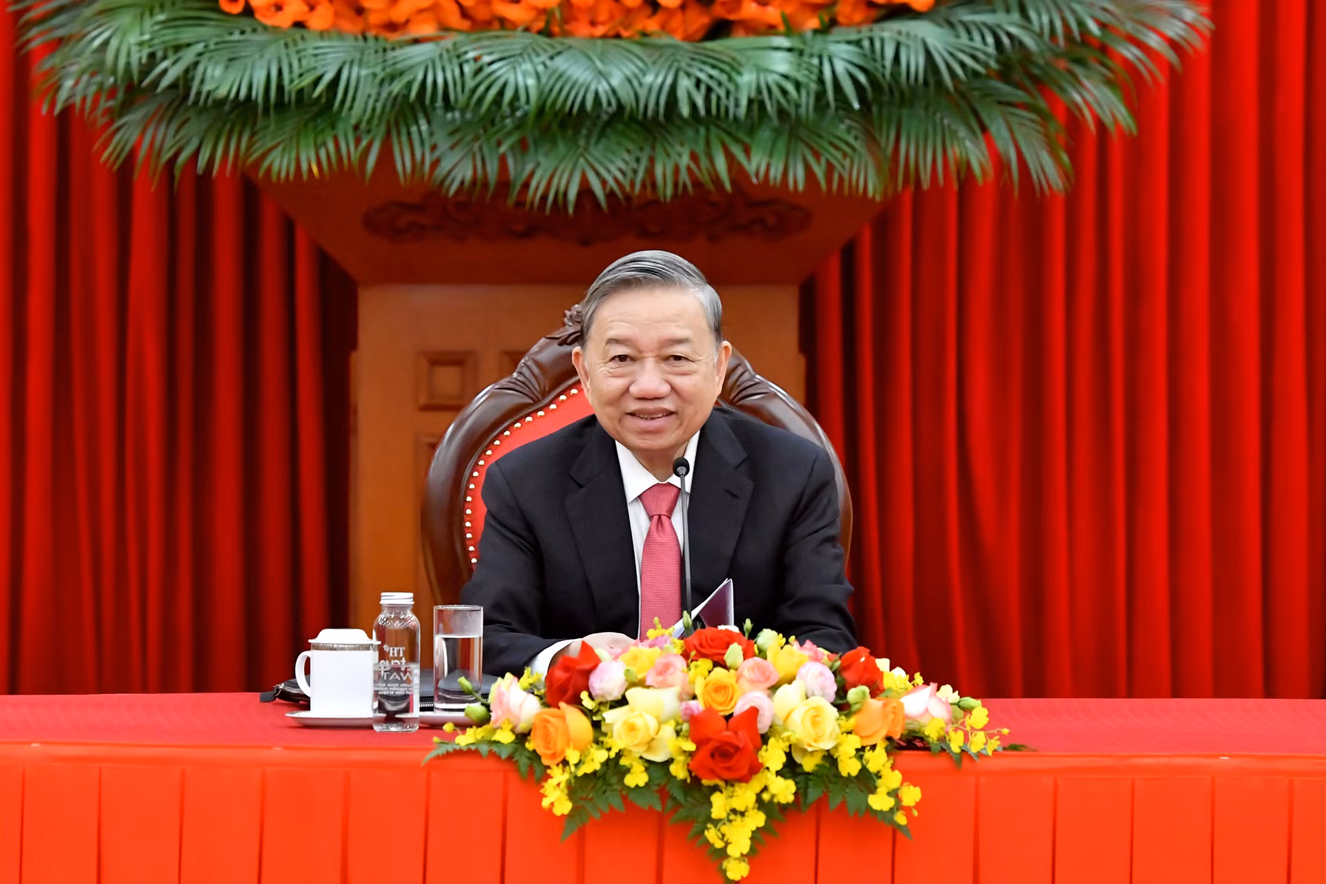 Tổng Bí thư Tô Lâm điện đàm với Tổng Bí thư, Chủ tịch Trung Quốc Tập Cận Bình.