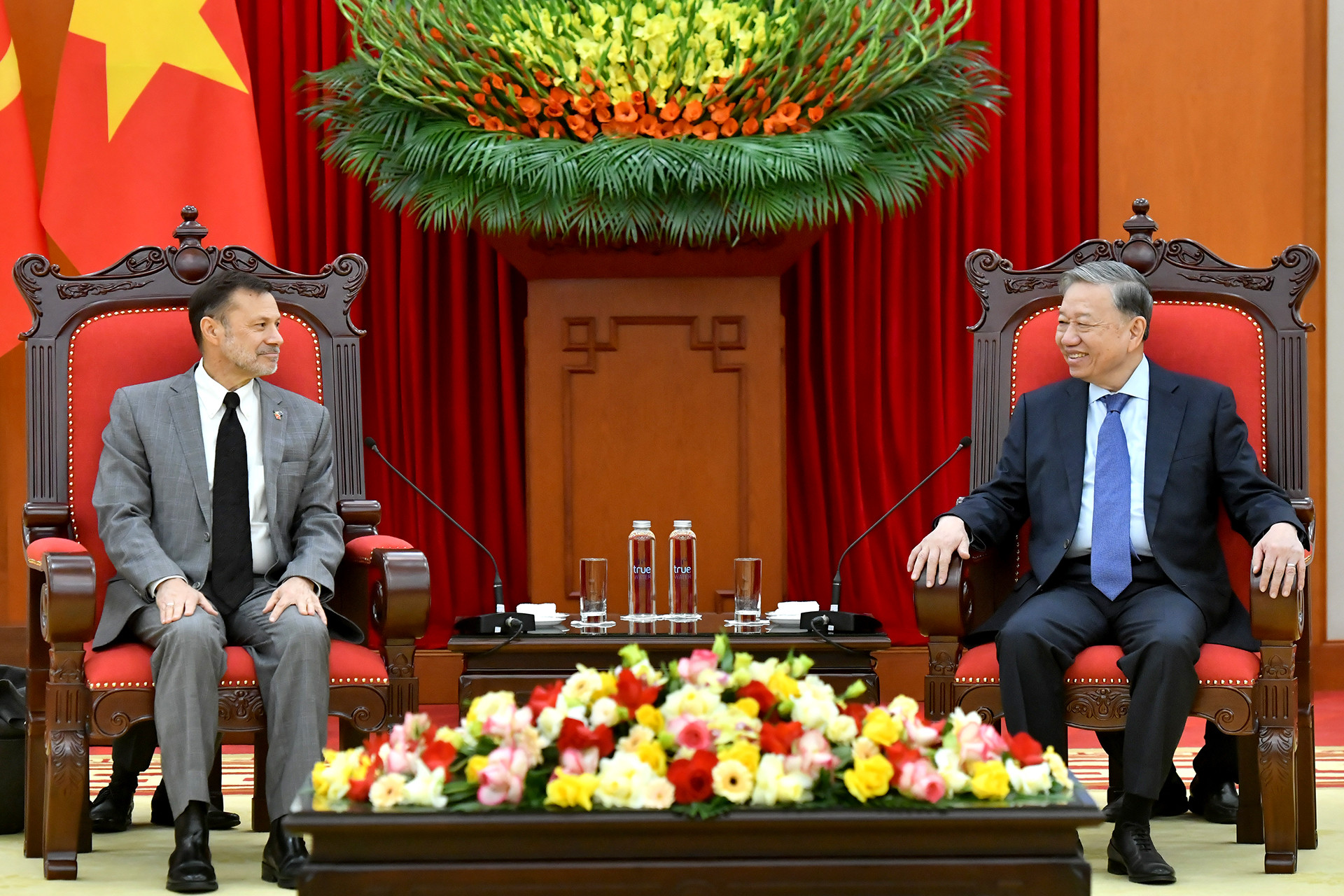 Tổng Bí thư Tô Lâm tiếp Đại sứ Australia Andrew Goledzinowski.