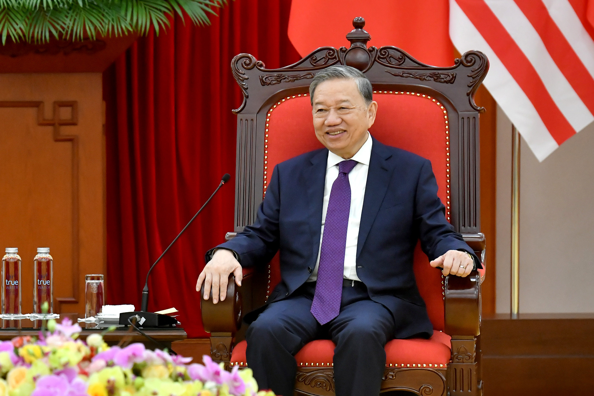 Tổng Bí thư Tô Lâm phát biểu tại buổi tiếp. Tổng Bí thư Tô Lâm phát biểu tại buổi tiếp.