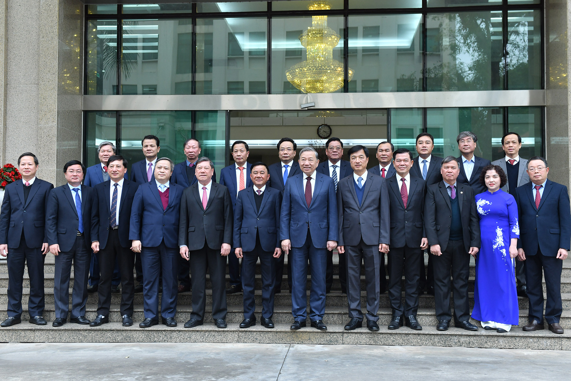 Tổng Bí thư Tô Lâm và các đại biểu dự hội nghị.