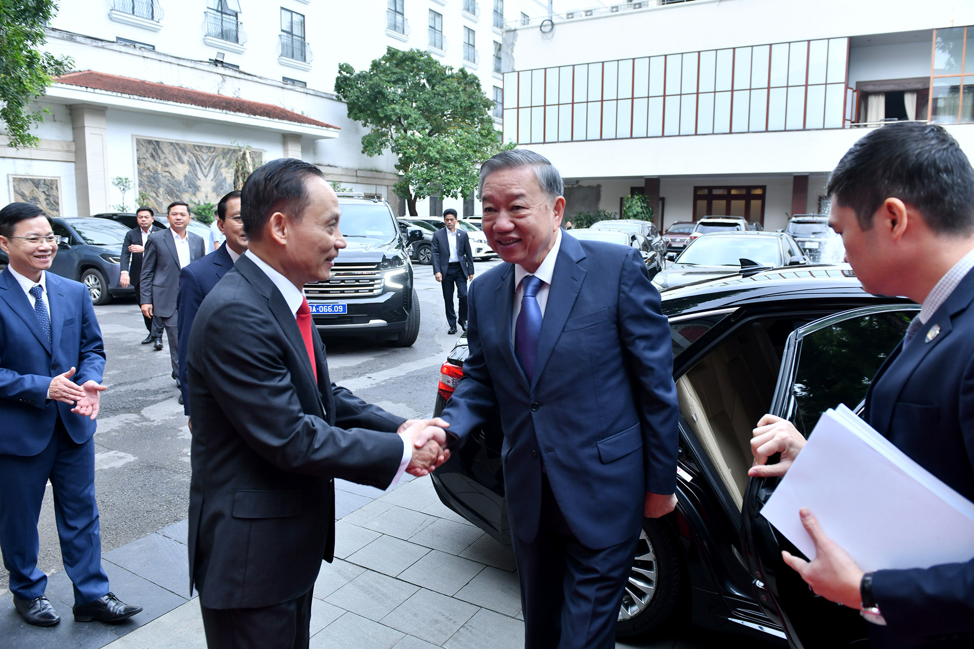 Tổng Bí thư Tô Lâm đến dự Lễ kỷ niệm.