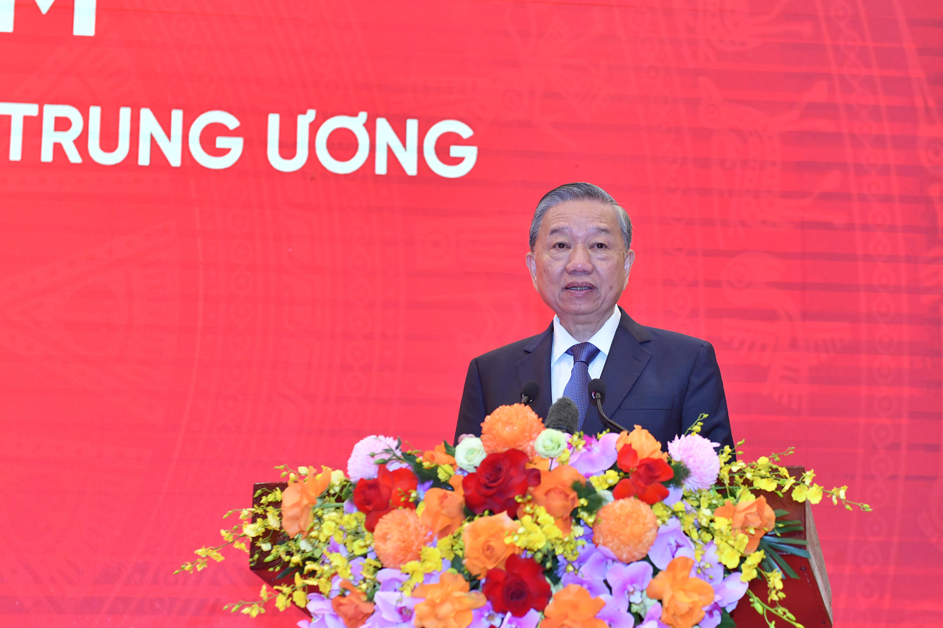 Tổng Bí thư Tô Lâm phát biểu tại Lễ kỷ niệm.