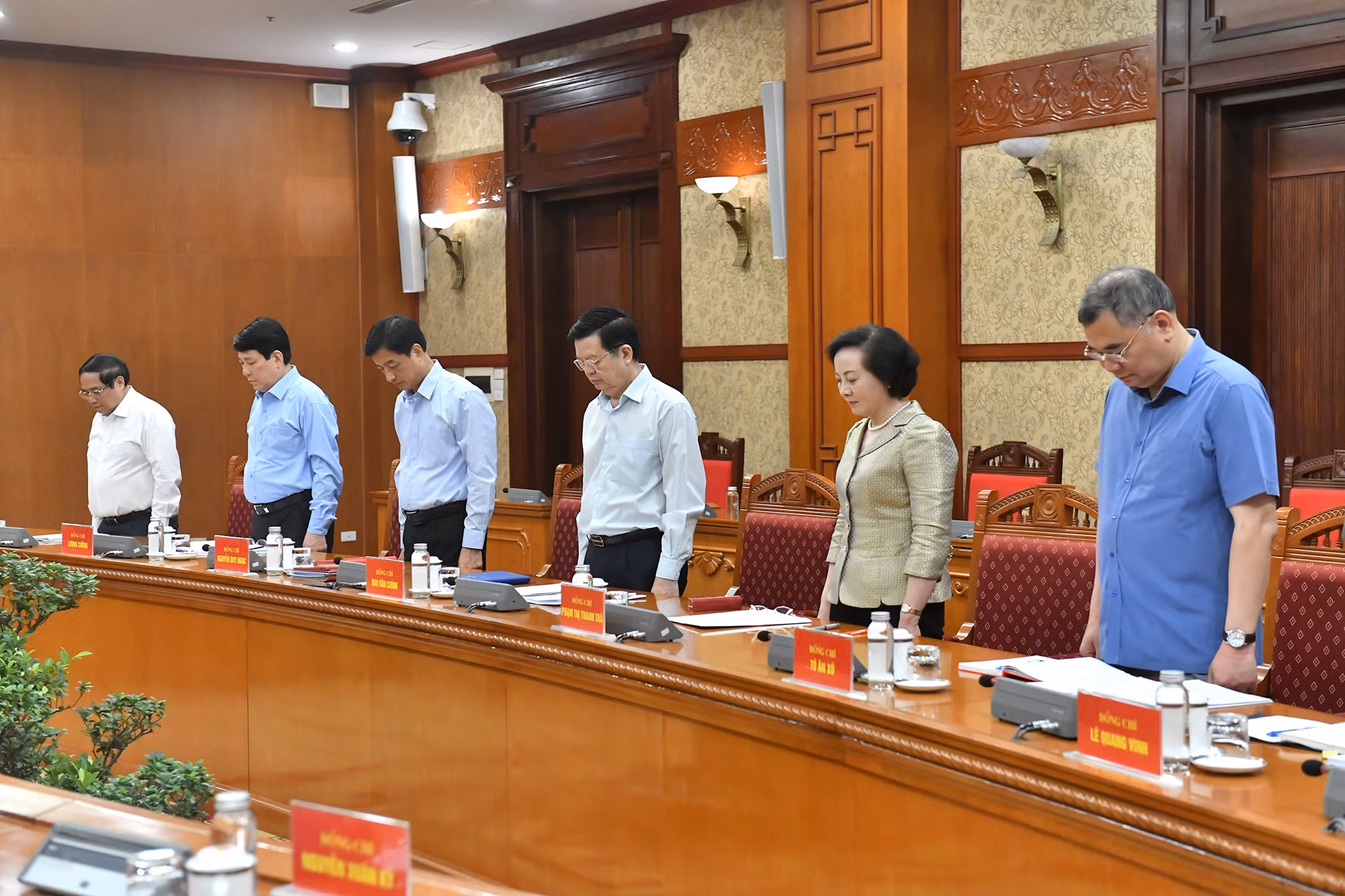 [Ảnh] Tổng Bí thư, Chủ tịch nước Tô Lâm chủ trì họp Tiểu ban Nhân sự Đại hội XIV của Đảng ảnh 3