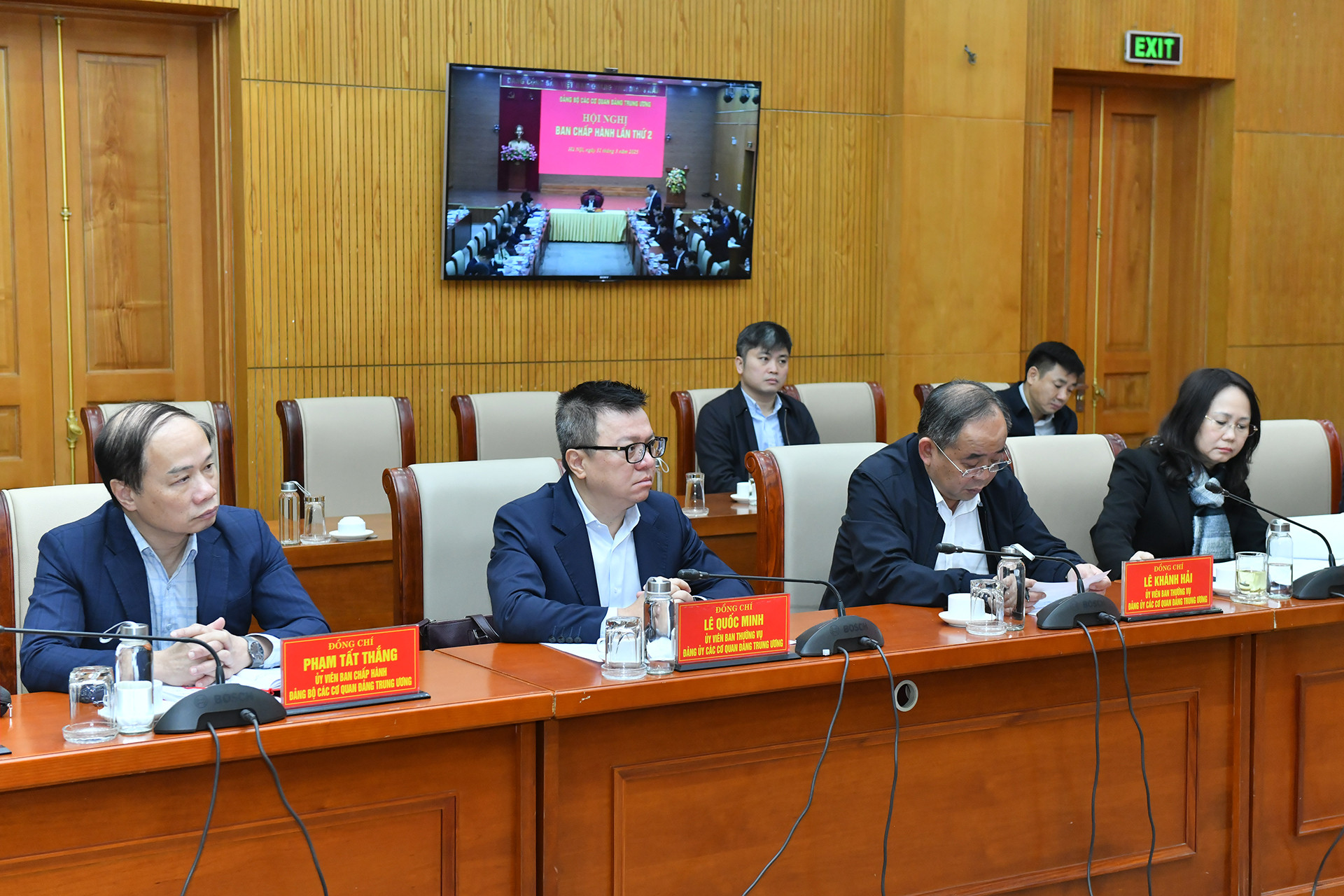 Các đại biểu dự hội nghị.