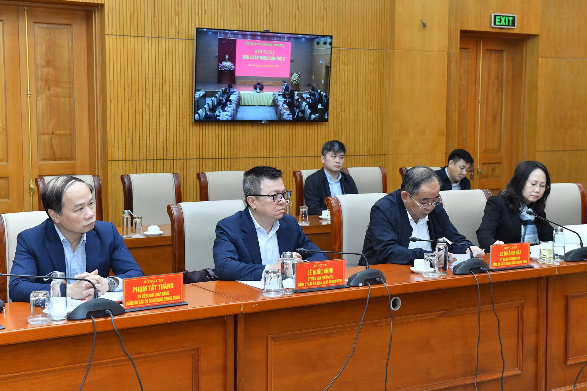 Các đại biểu dự hội nghị.