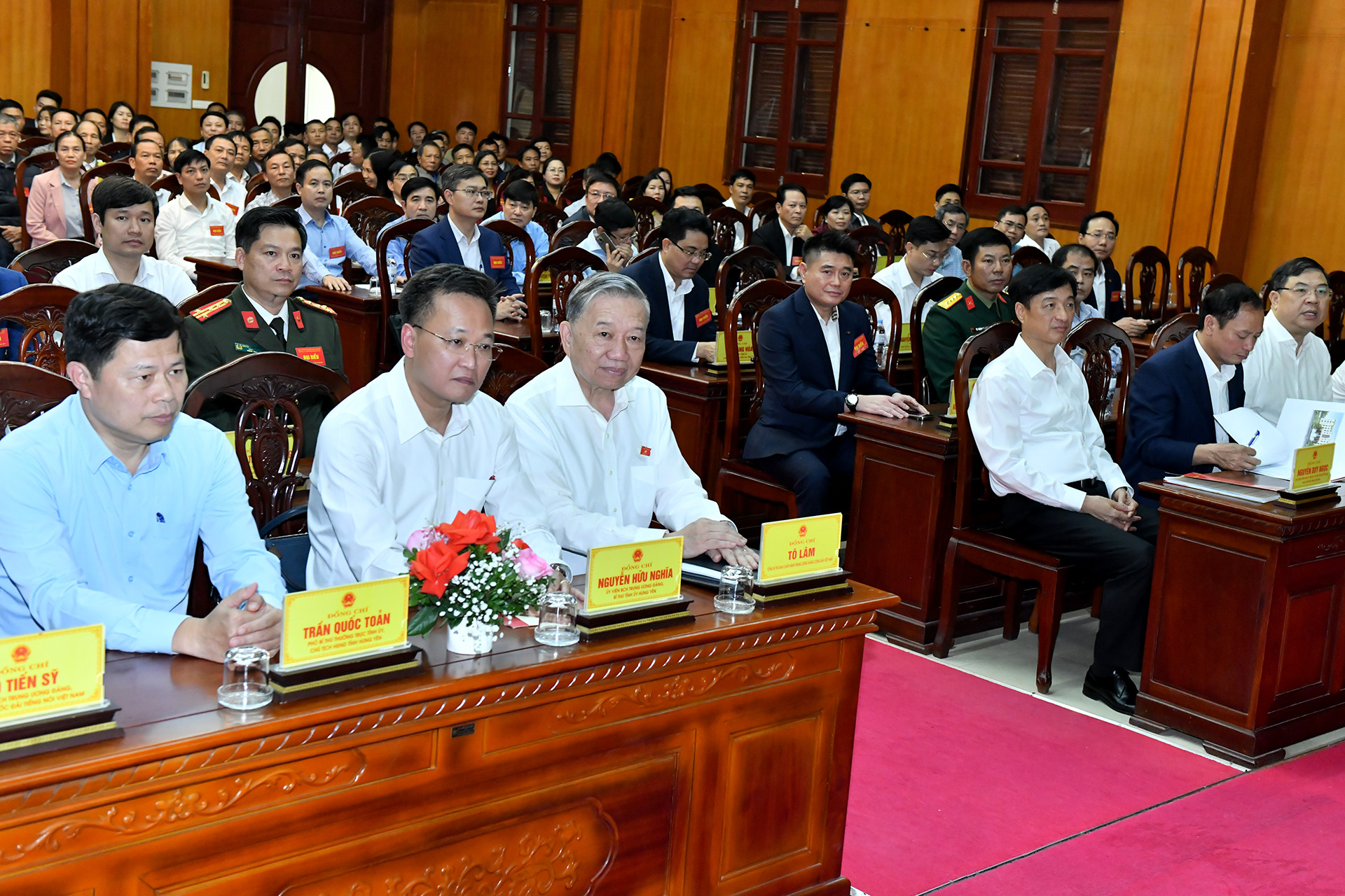 Tổng Bí thư Tô Lâm và các đại biểu dự Hội nghị.