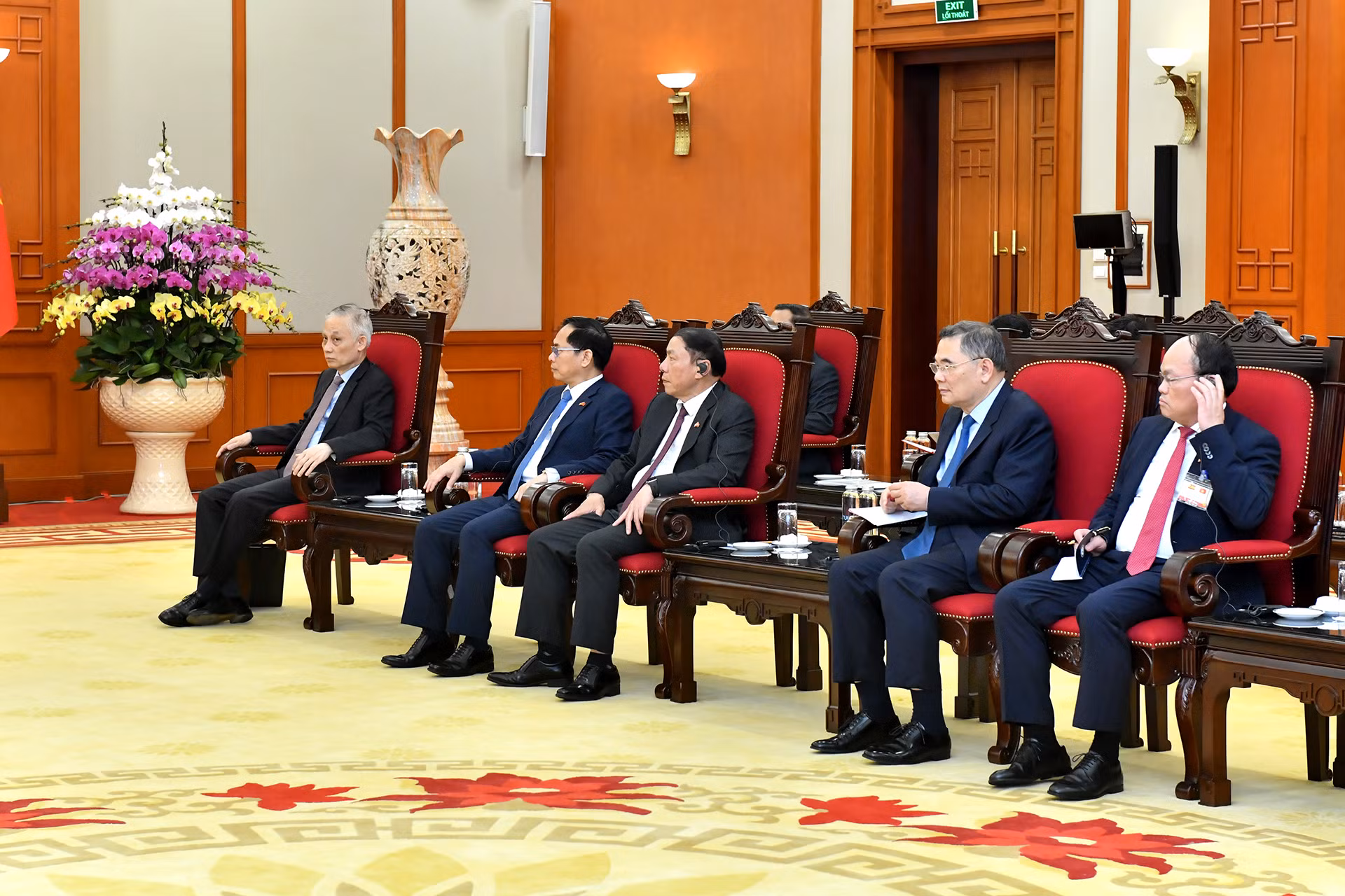 [Ảnh] Tổng Bí thư Tô Lâm tiếp Thủ tướng Tây Ban Nha Pedro Sanchez ảnh 4