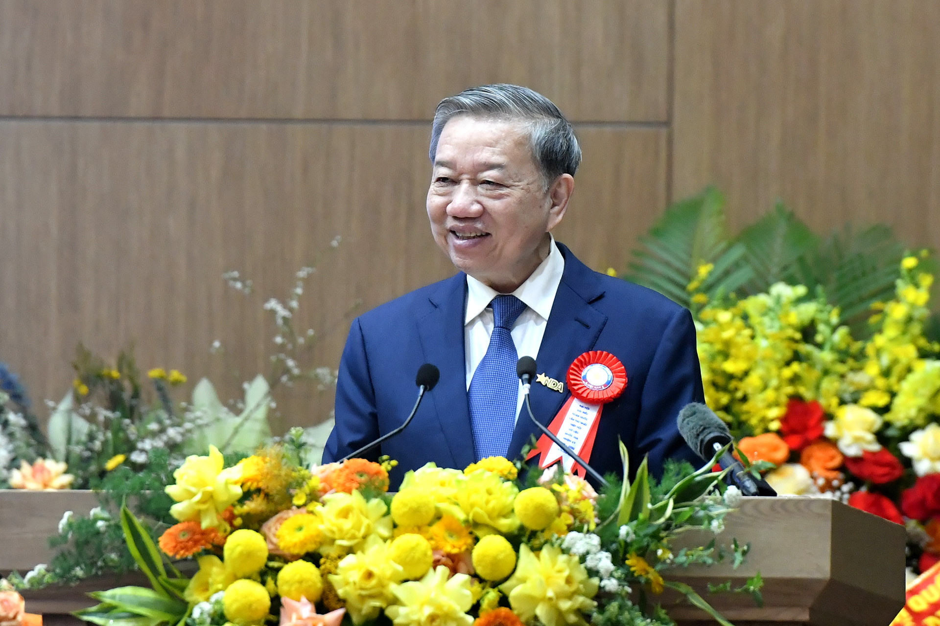 Tổng Bí thư Tô Lâm phát biểu chỉ đạo Đại hội.