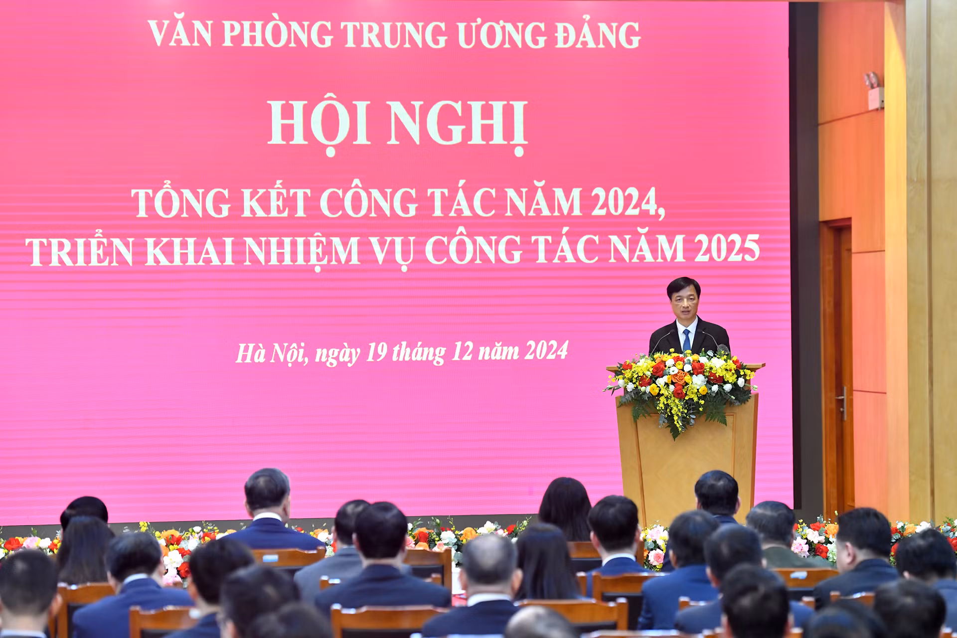 [Ảnh] Tổng Bí thư Tô Lâm dự Hội nghị tổng kết của Văn phòng Trung ương Đảng ảnh 6