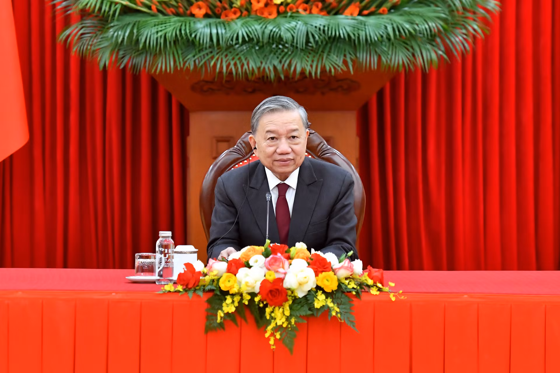 Tổng Bí thư Tô Lâm điện đàm với Tổng Thư ký Đảng Hành động Nhân dân, Thủ tướng Singapore Lawrence Wong.