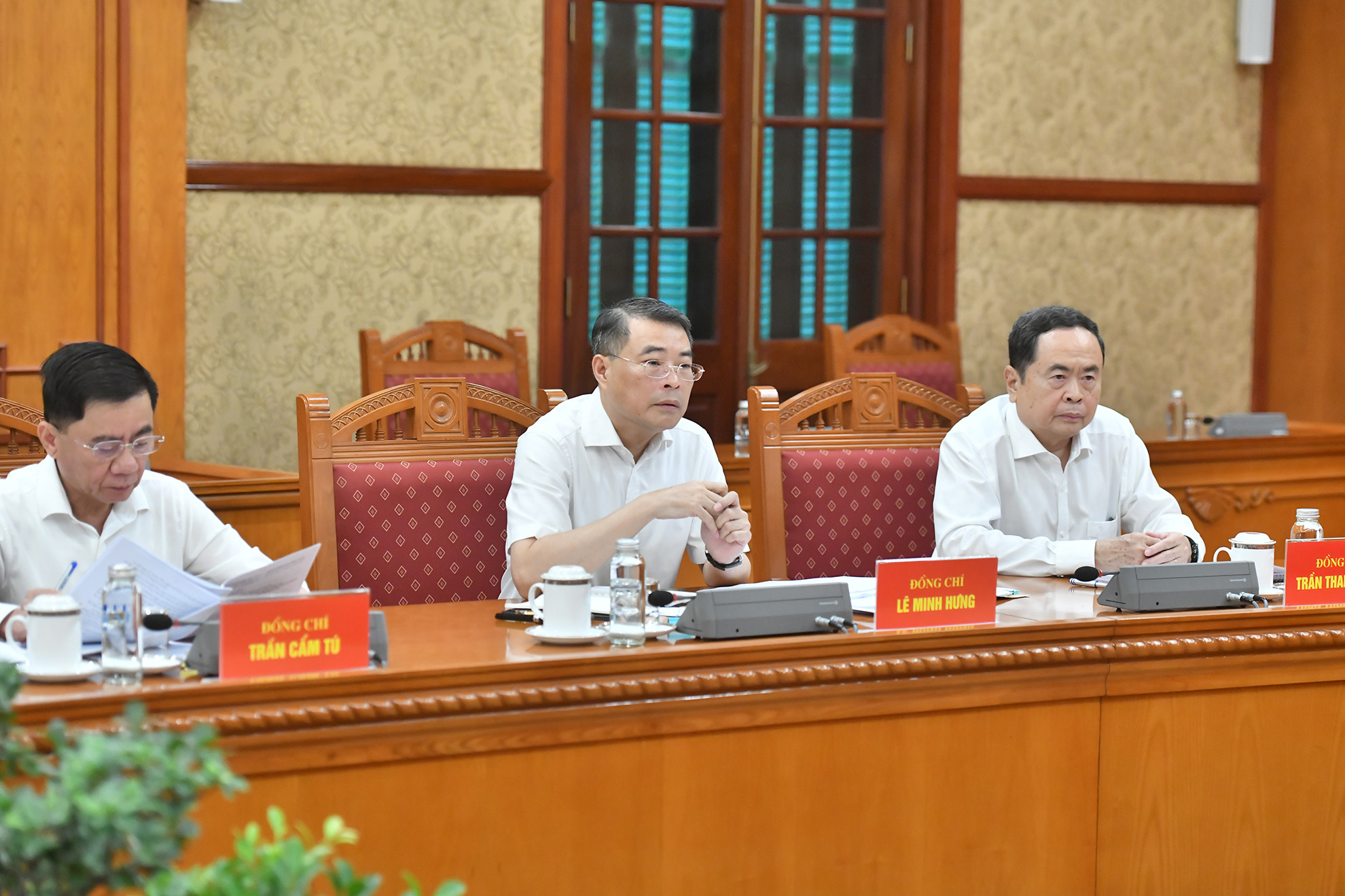 [Ảnh] Tổng Bí thư, Chủ tịch nước Tô Lâm chủ trì họp Tiểu ban Nhân sự Đại hội XIV của Đảng ảnh 5