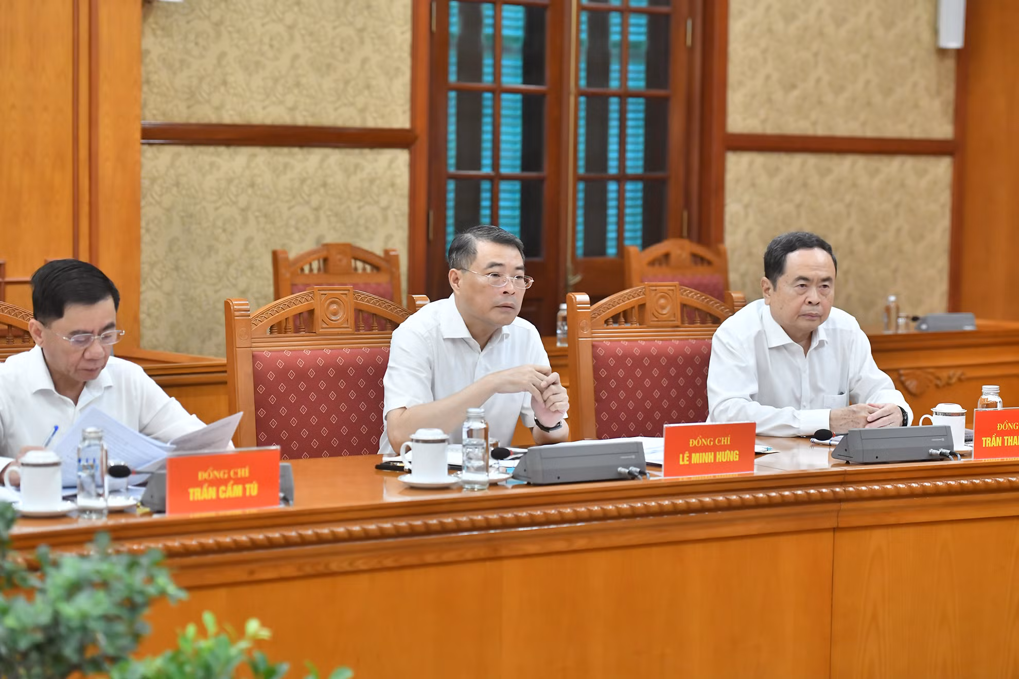 [Ảnh] Tổng Bí thư, Chủ tịch nước Tô Lâm chủ trì họp Tiểu ban Nhân sự Đại hội XIV của Đảng ảnh 5