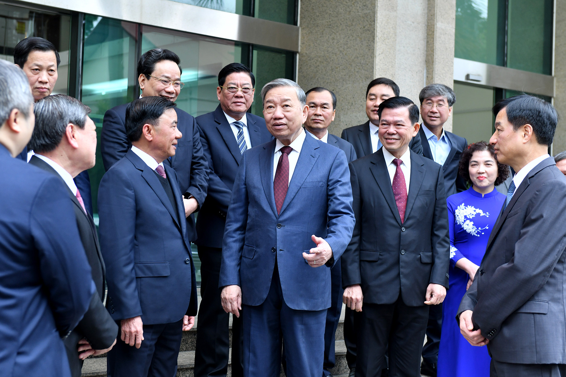 Tổng Bí thư Tô Lâm và các đại biểu dự hội nghị.