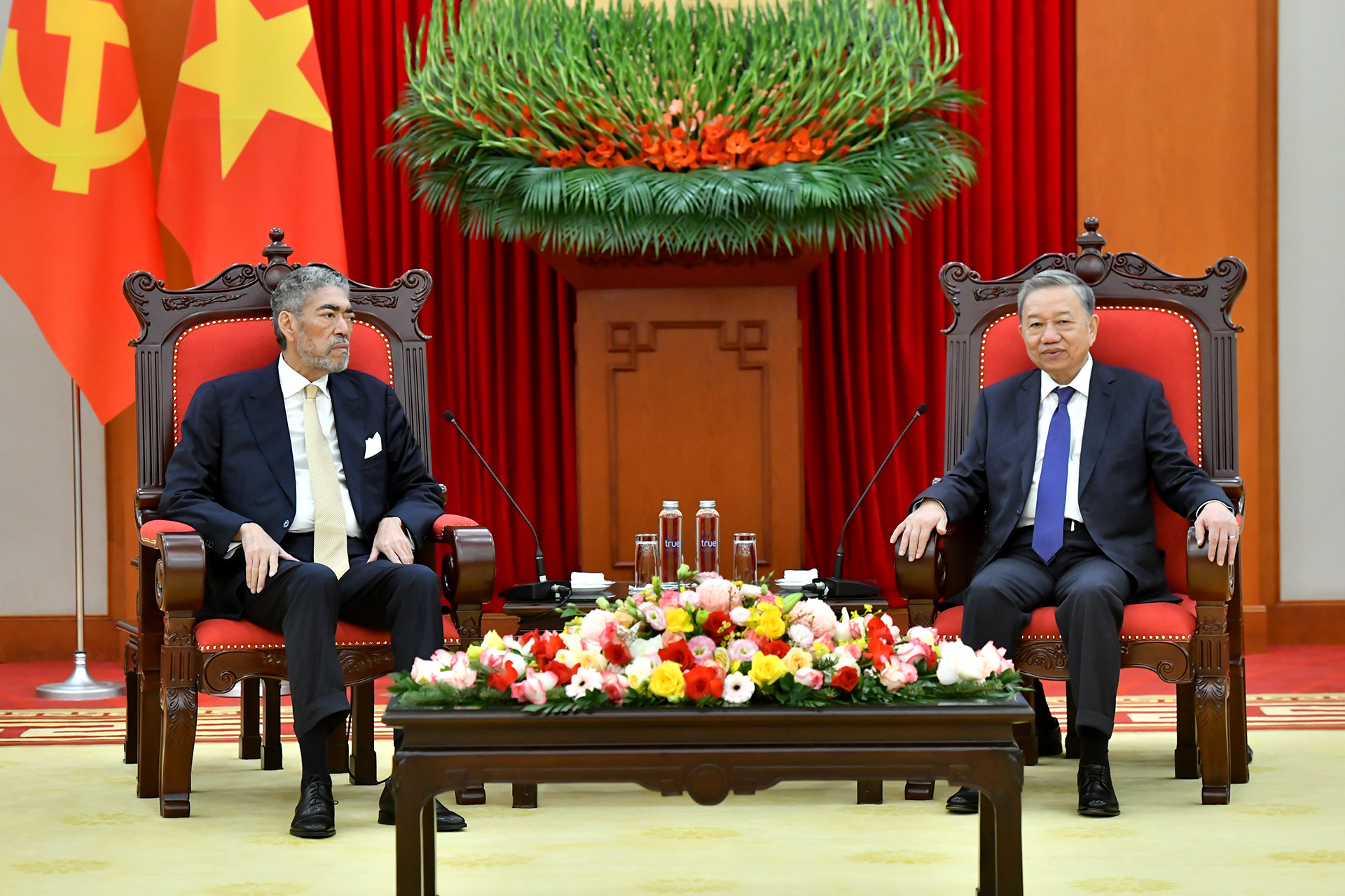 Tổng Bí thư Tô Lâm tiếp đồng chí Miguel Mejía, Tổng Bí thư Đảng Phong trào Cánh tả Thống nhất (MIU), Bộ trưởng Chính sách Hội nhập khu vực Cộng hòa Dominica.