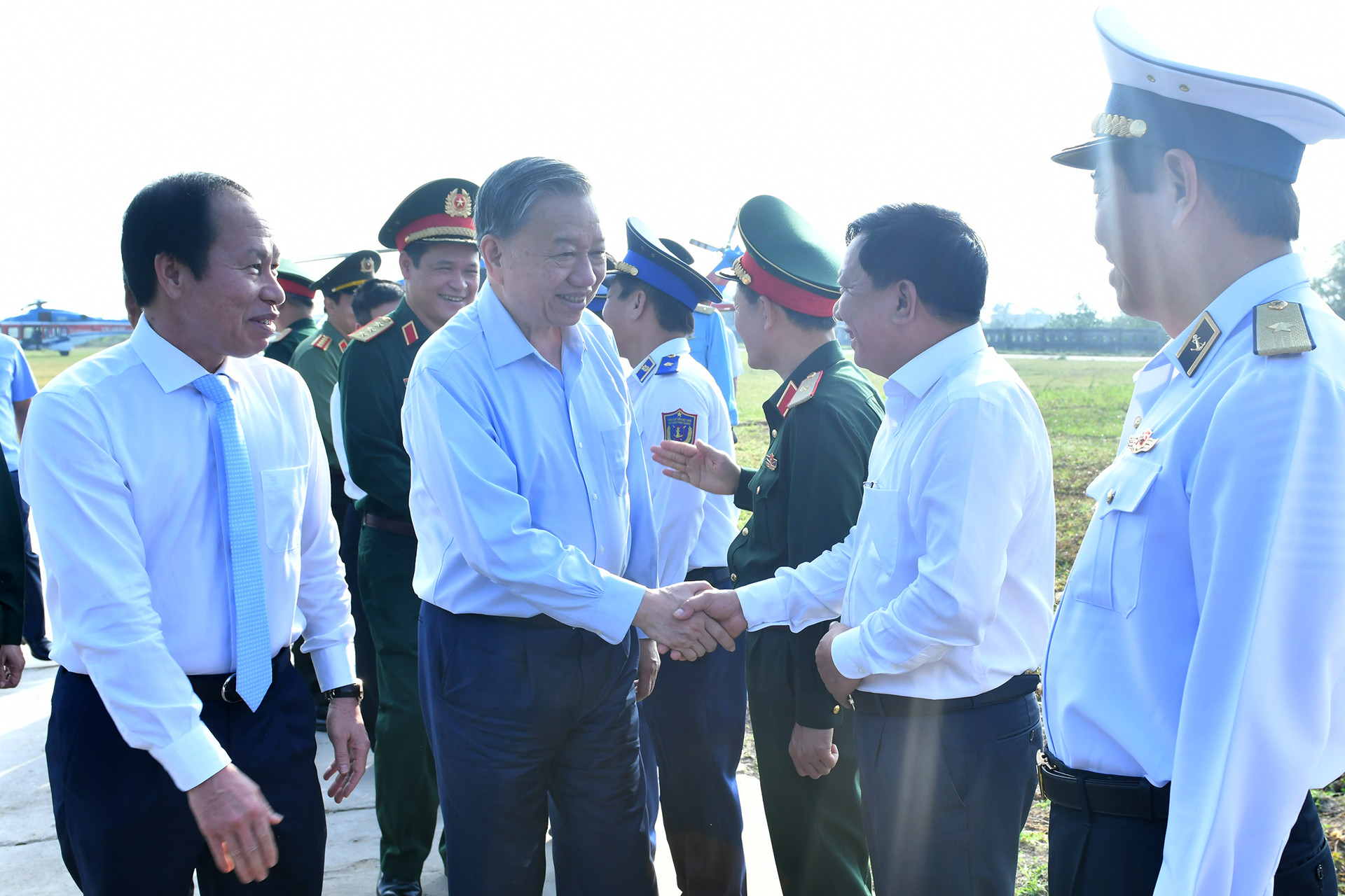 Tổng Bí thư Tô Lâm với các đại biểu.