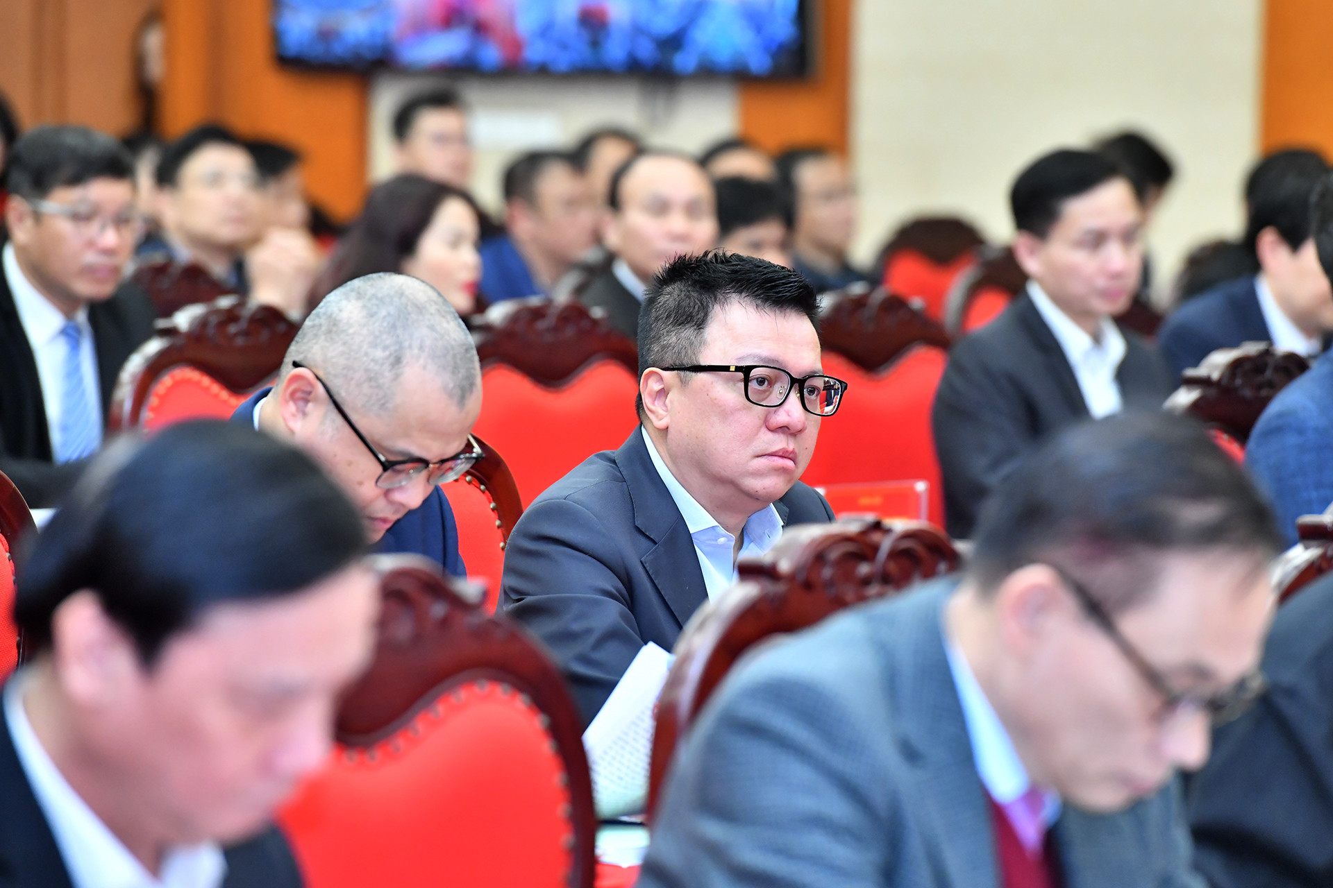 Các đại biểu tham dự hội nghị.