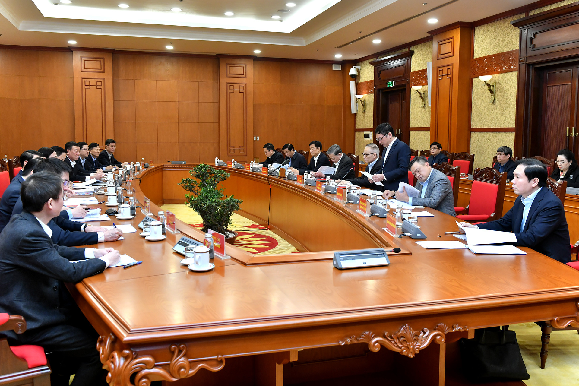 Tổng Bí thư Tô Lâm chủ trì làm việc với Đảng ủy Thanh tra Chính phủ, các cơ quan, đơn vị và thành phố Hà Nội.