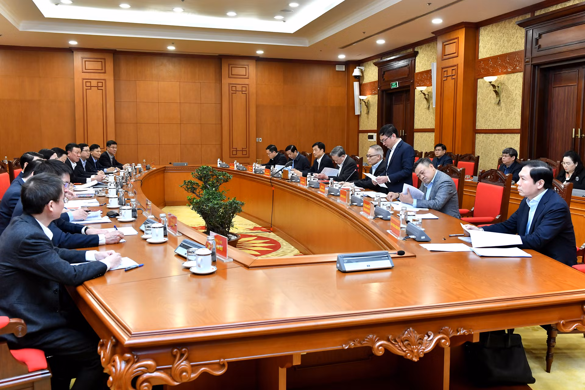 Tổng Bí thư Tô Lâm chủ trì làm việc với Đảng ủy Thanh tra Chính phủ, các cơ quan, đơn vị và thành phố Hà Nội.