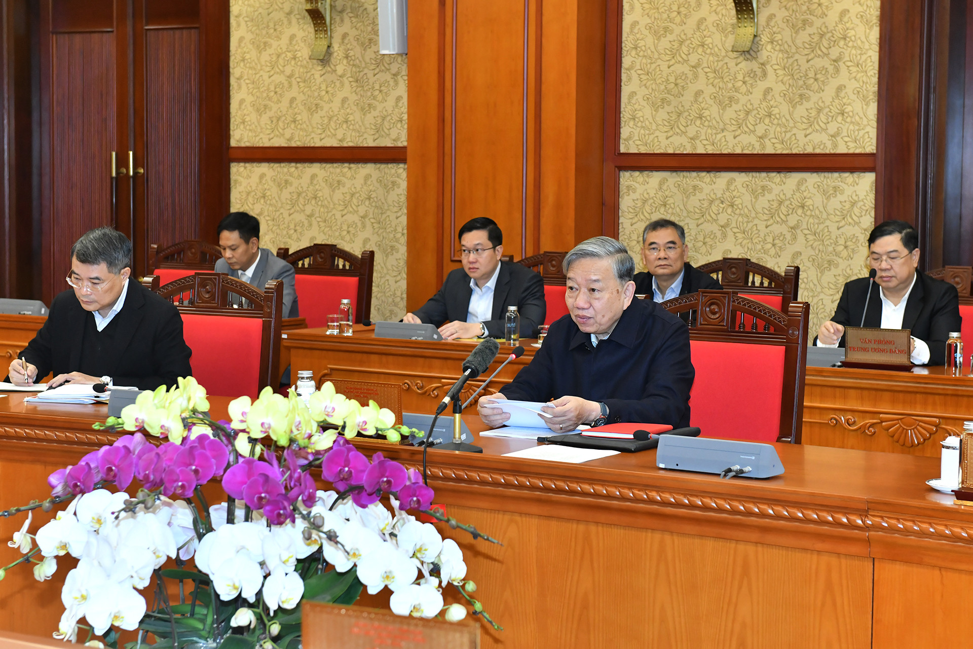 Tổng Bí thư Tô Lâm chủ trì hội nghị.