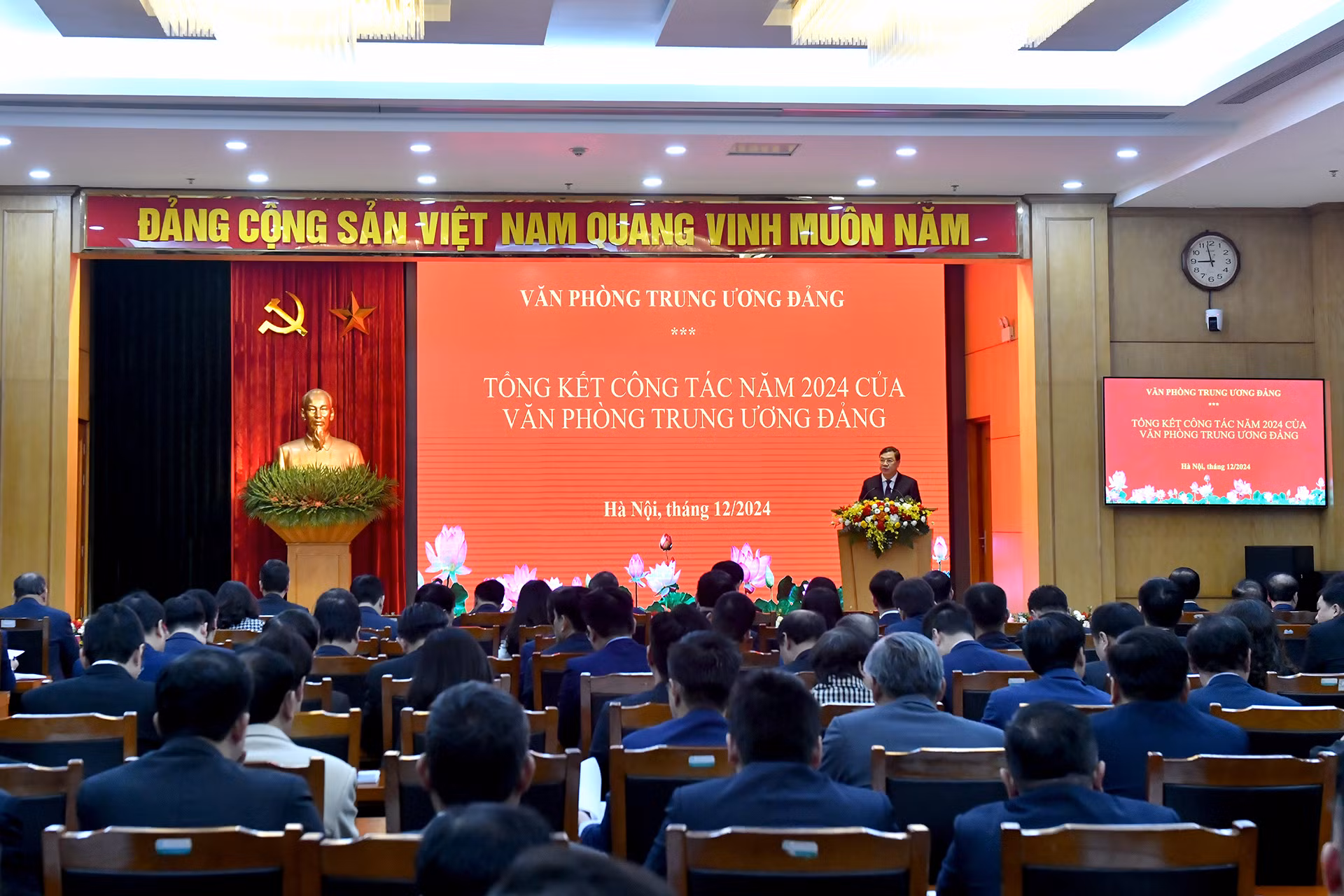 [Ảnh] Tổng Bí thư Tô Lâm dự Hội nghị tổng kết của Văn phòng Trung ương Đảng ảnh 3