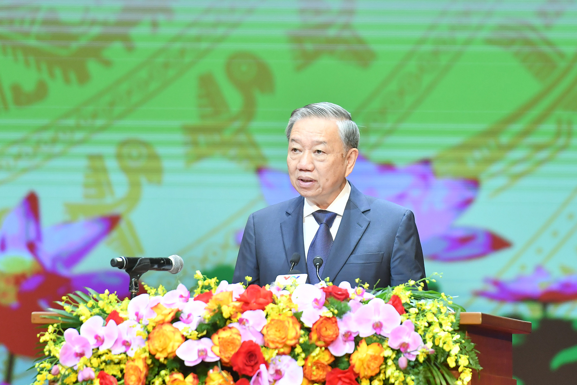 Tổng Bí thư, Chủ tịch nước Tô Lâm phát biểu tại Lễ kỷ niệm.