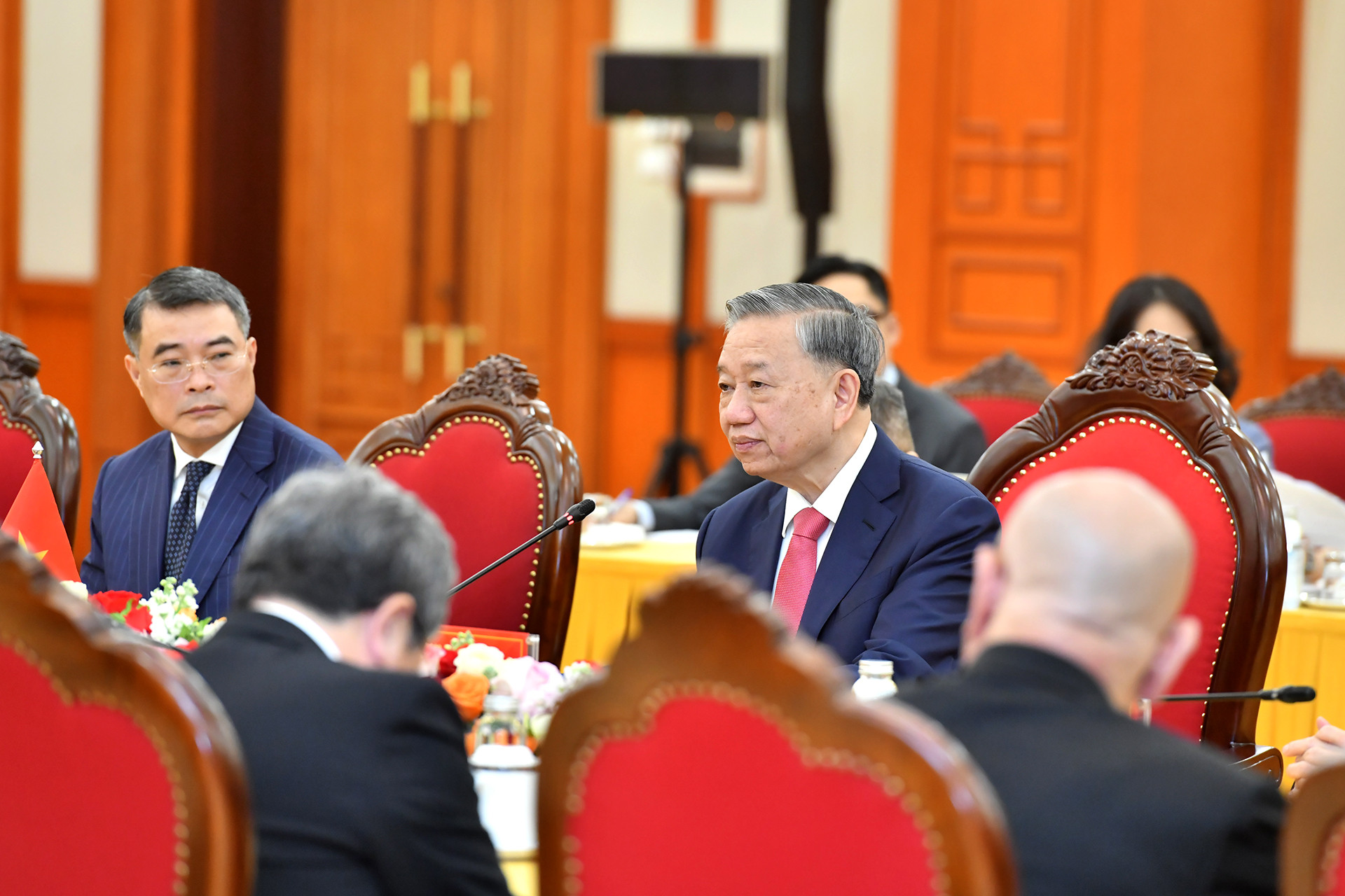 [Ảnh] Tổng Bí thư Tô Lâm hội kiến Chủ tịch Đảng Dân chủ Tự do, Thủ tướng Nhật Bản Ishiba Shigeru ảnh 3