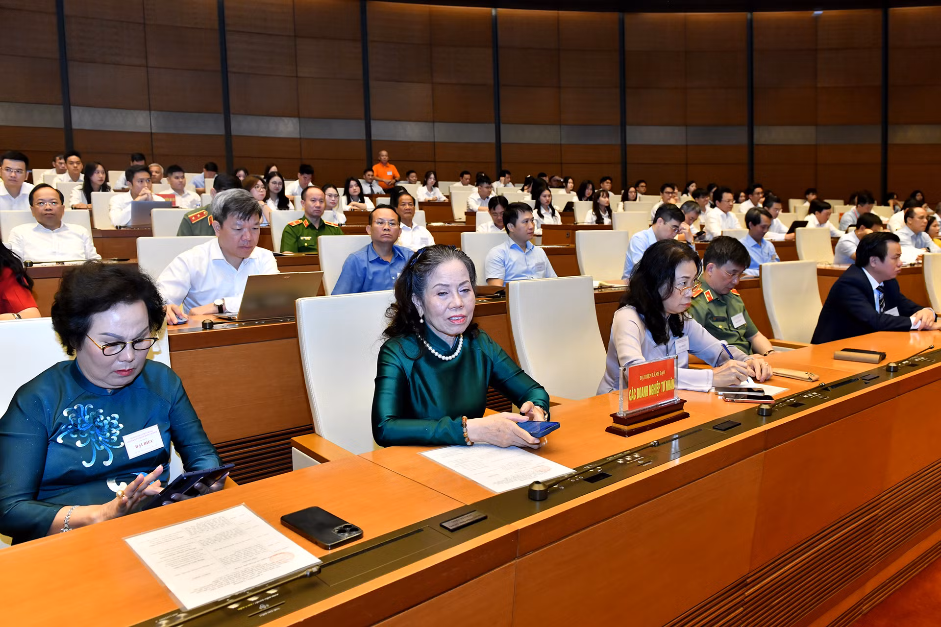 Các đại biểu tham dự hội nghị.