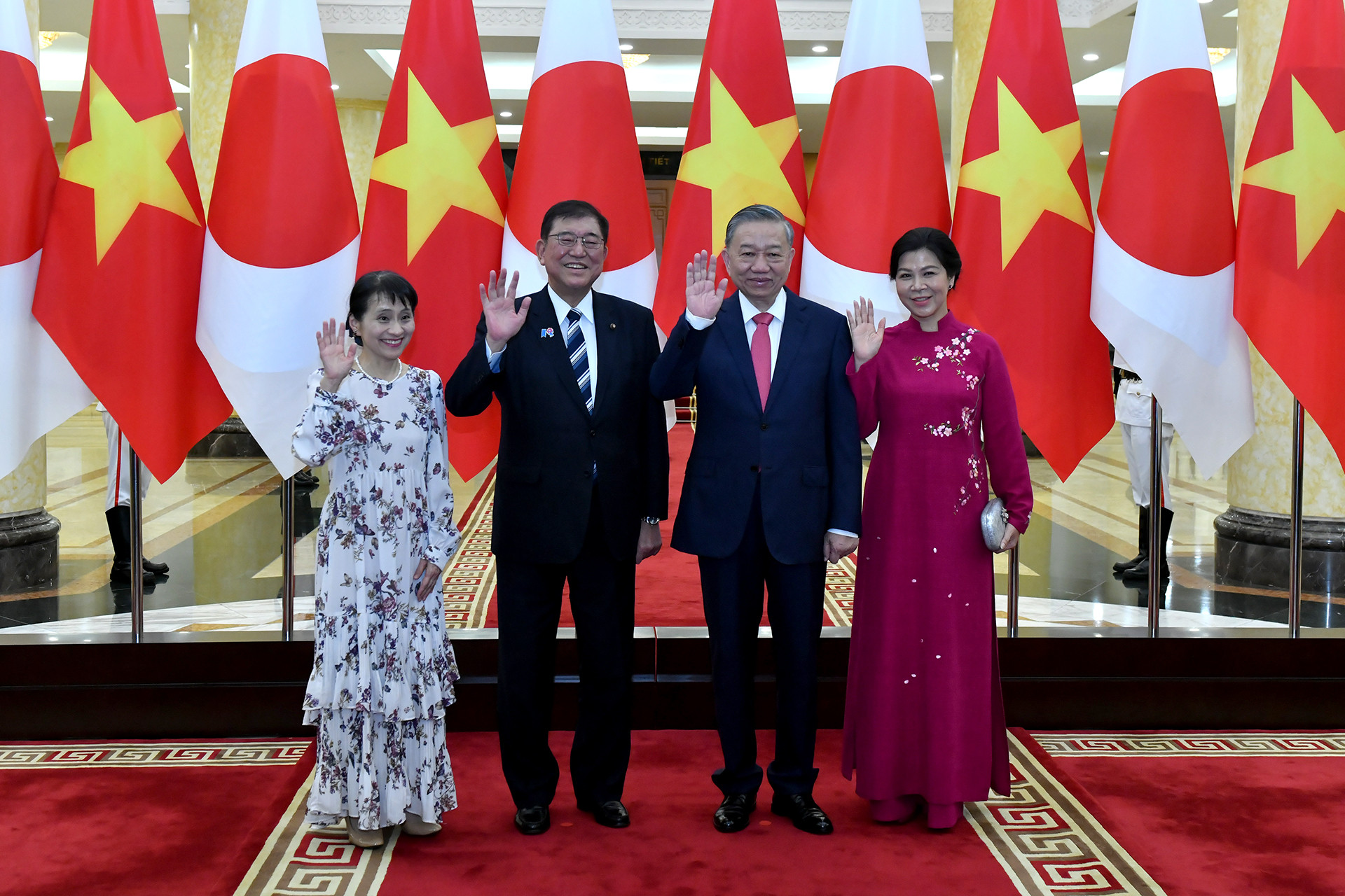 [Ảnh] Tổng Bí thư Tô Lâm hội kiến Chủ tịch Đảng Dân chủ Tự do, Thủ tướng Nhật Bản Ishiba Shigeru ảnh 1