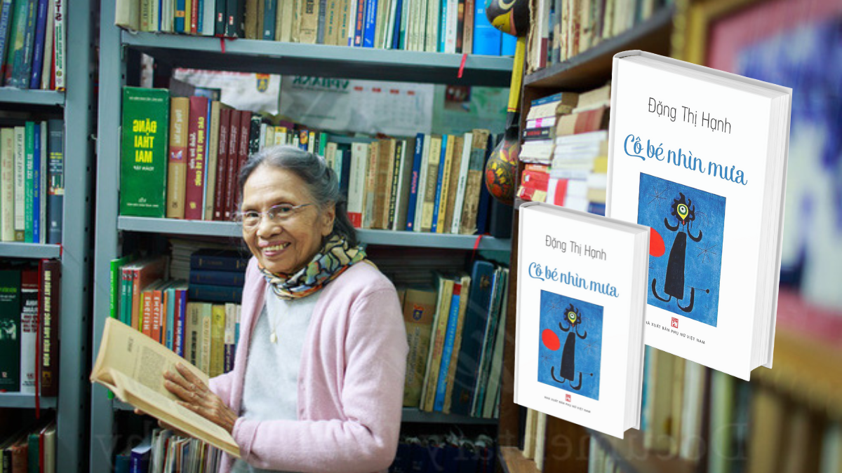 Nhà giáo Đặng Thị Hạnh - Tác giả của cuốn sách &quot;Cô bé nhìn mưa&quot;.