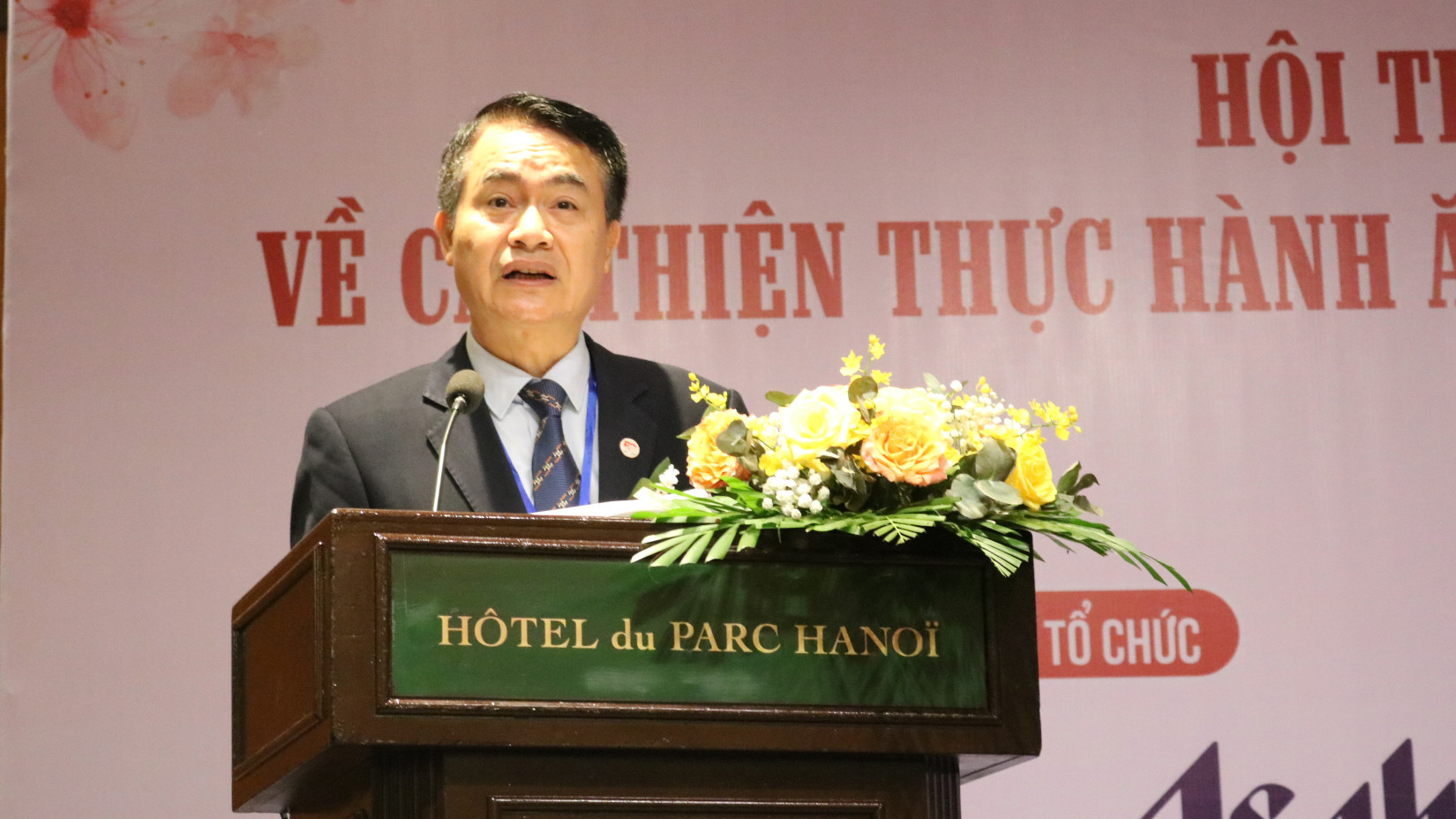 PGS,TS Trần Thanh Dương, Viện trưởng Viện Dinh dưỡng quốc gia phát biểu tại hội thảo.