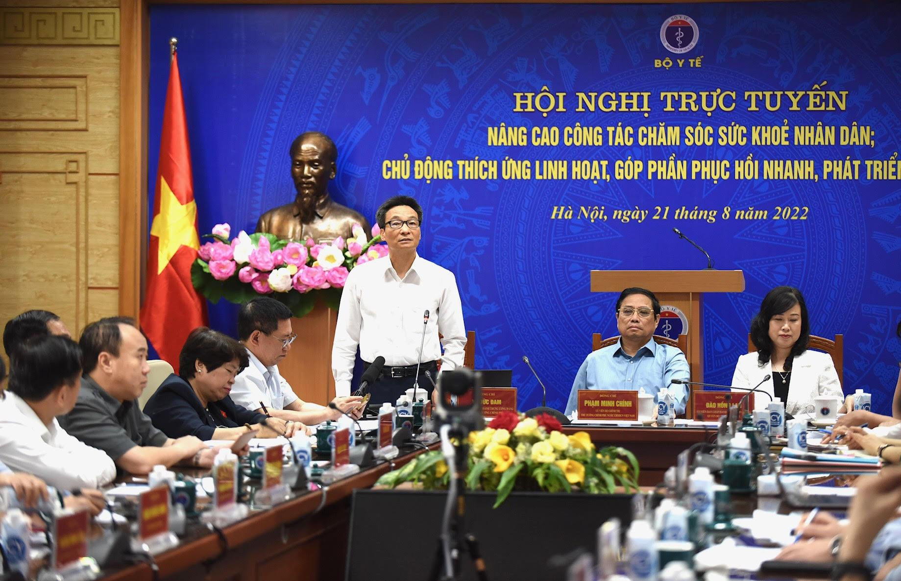 Phó Thủ tướng Vũ Đức Đam phát biểu tại Hội nghị.