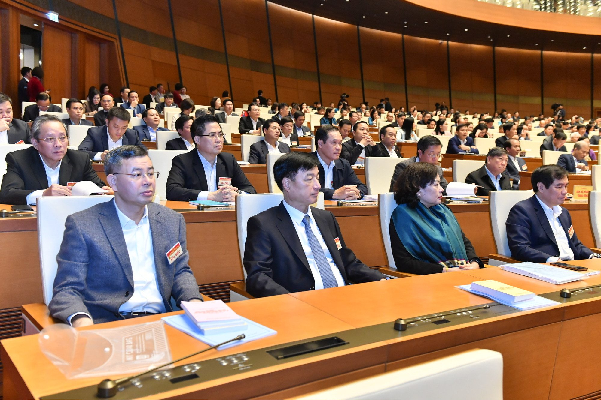 Các đại biểu dự hội nghị.