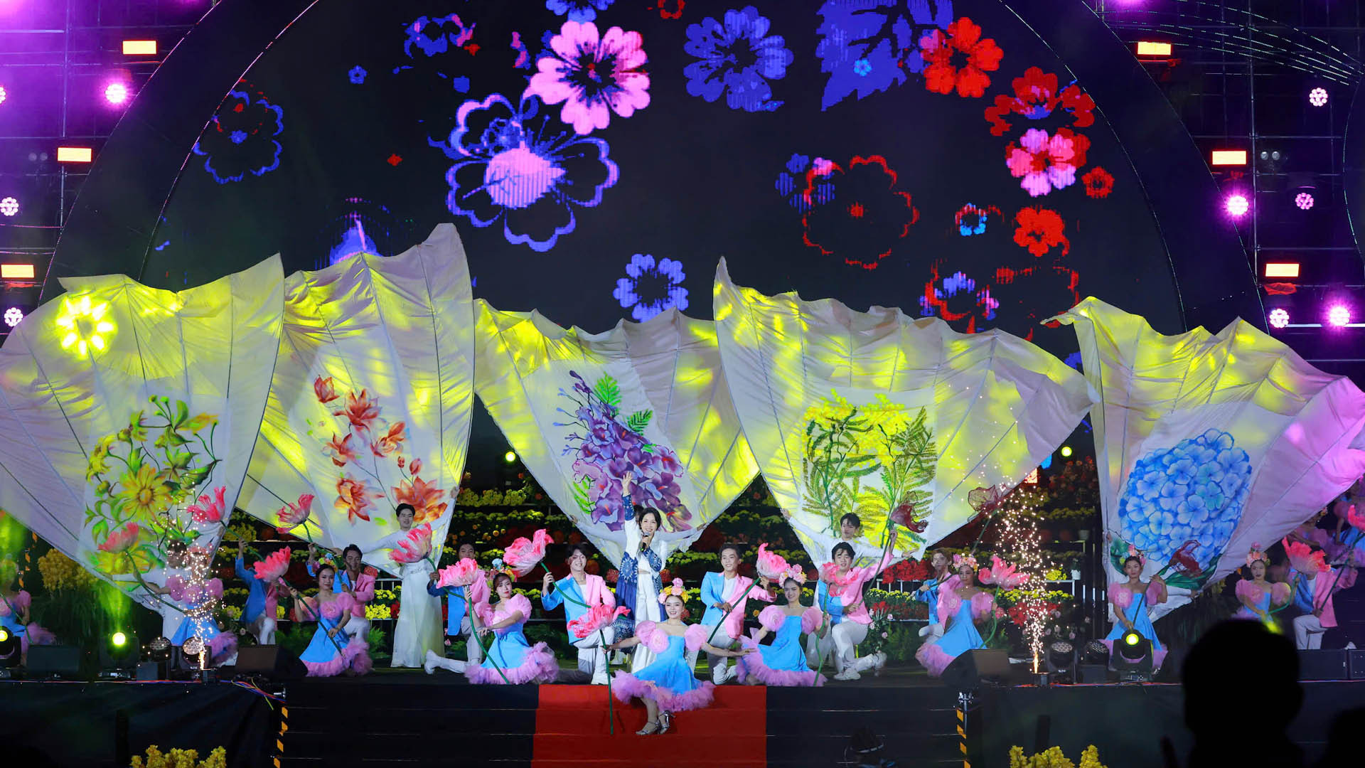 Một tiết mục trong chương trình nghệ thuật.