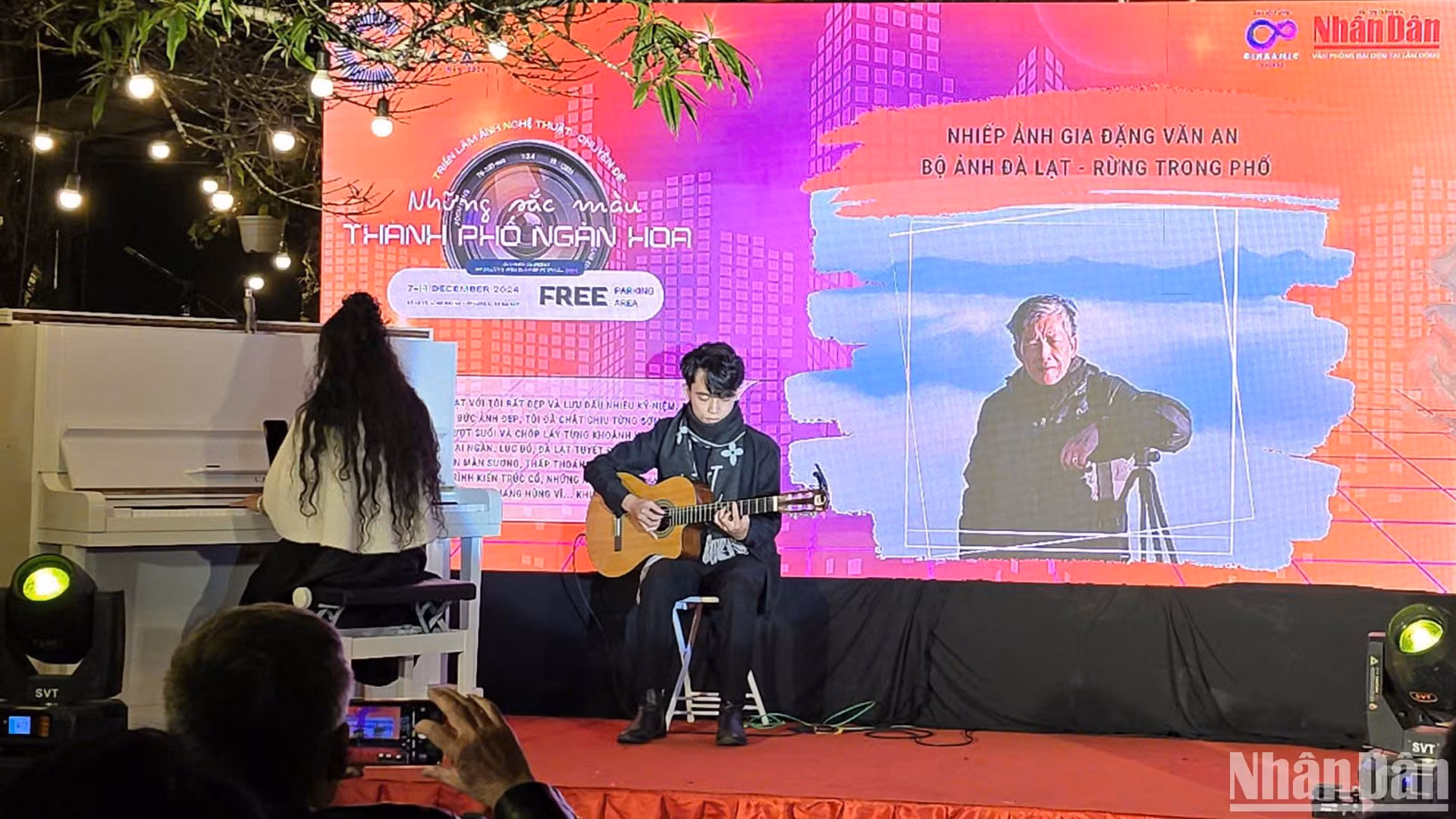 Phần giới thiệu về tác giả tham gia triển lãm - Nhiếp ảnh gia Đặng Văn An.