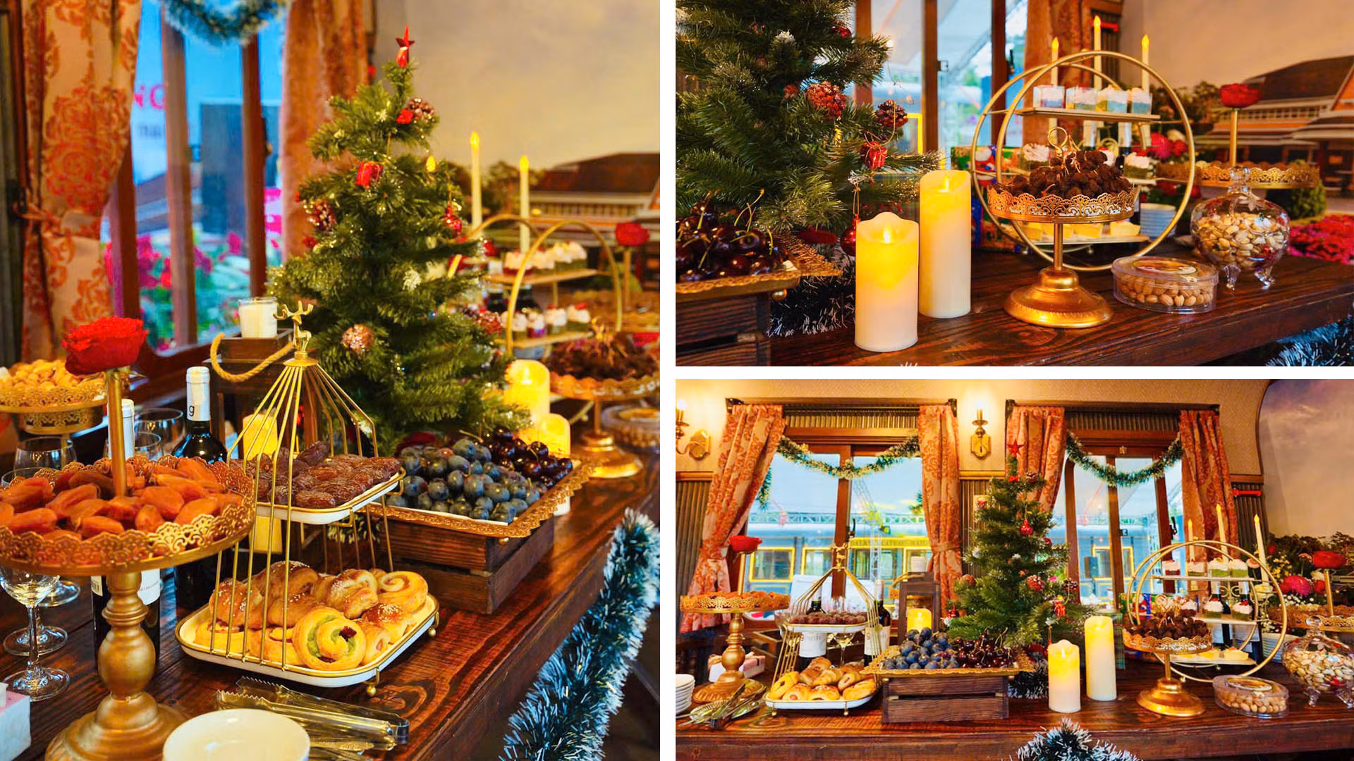 Trên hành trình Đà Lạt - Trại Mát (14km khứ hồi), du khách không chỉ được chiêm ngưỡng phong cảnh tuyệt đẹp của Đà Lạt qua ô cửa đoàn tàu được kết cấu tầm nhìn rộng, mà còn được thưởng thức âm nhạc, trà atisô và các món ăn nhẹ.