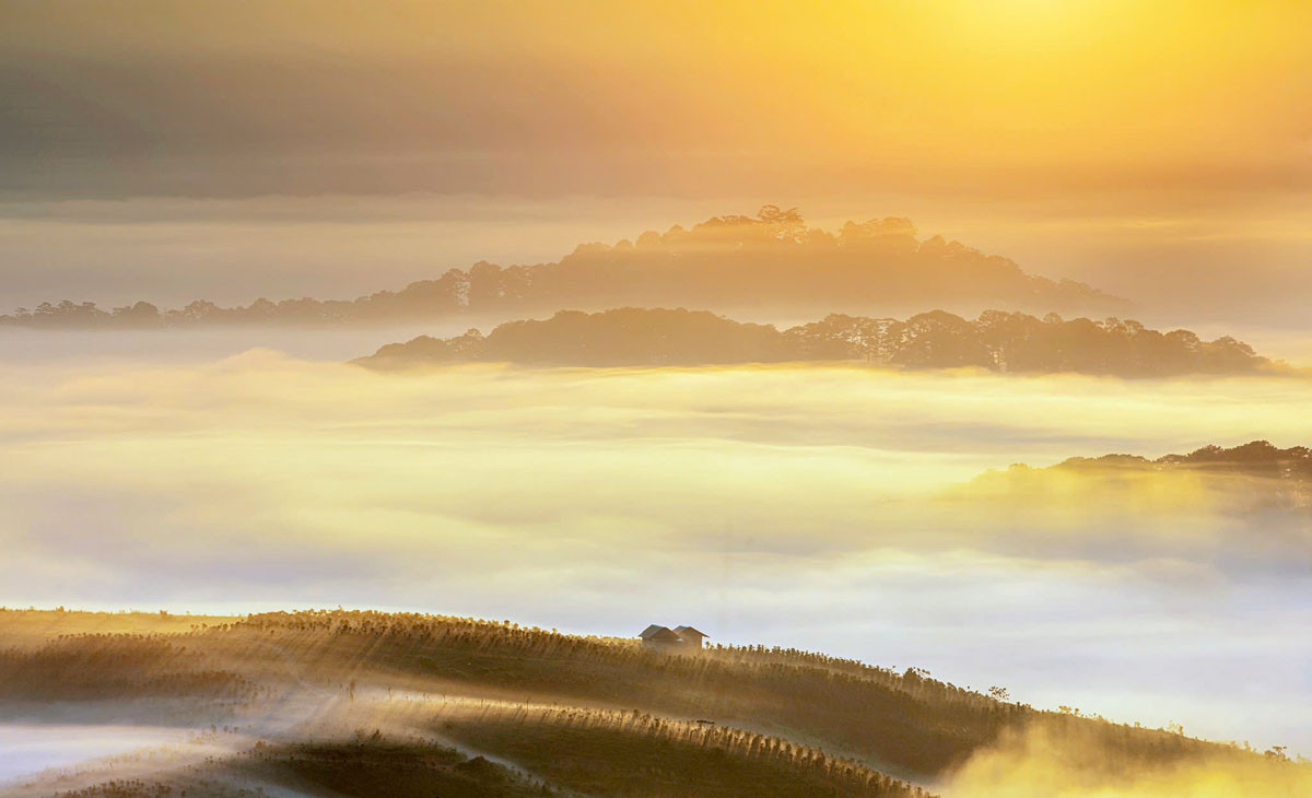 Ảo ảnh. (Ảnh: Võ Trang)