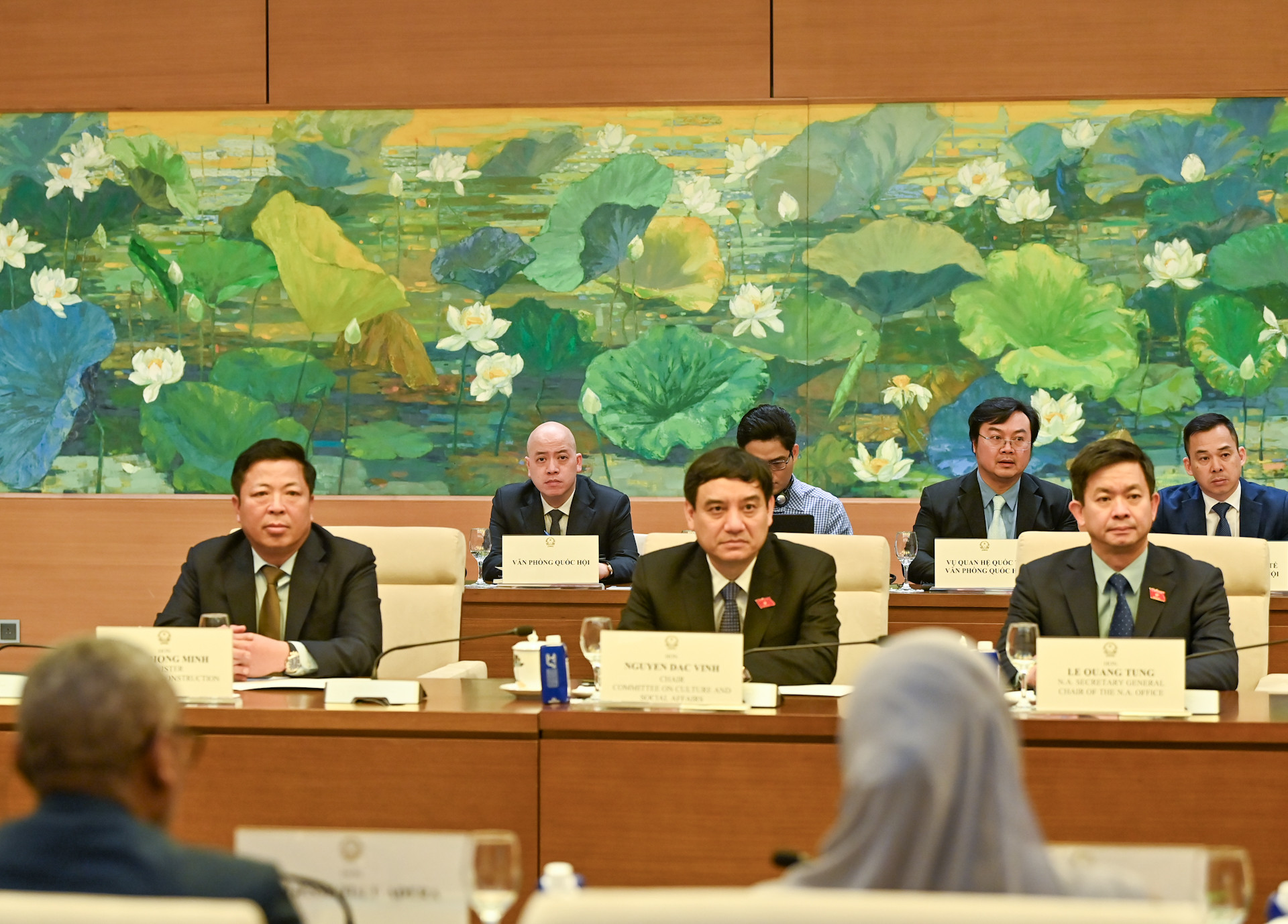 Các đại biểu Quốc hội Việt Nam dự hội kiến.