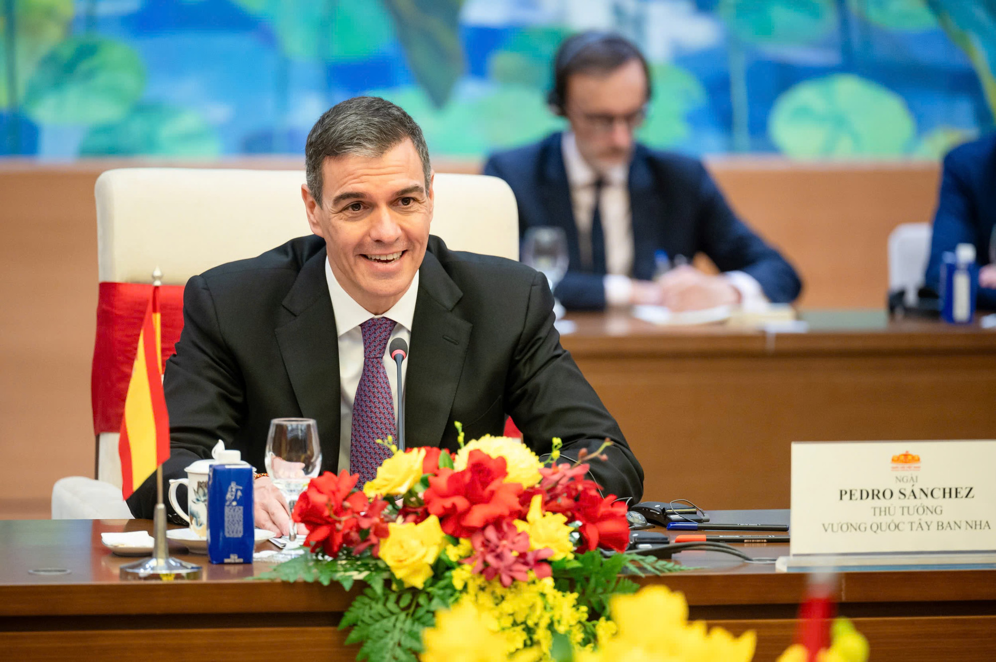 [Ảnh] Chủ tịch Quốc hội Trần Thanh Mẫn hội kiến Thủ tướng Tây Ban Nha ảnh 7