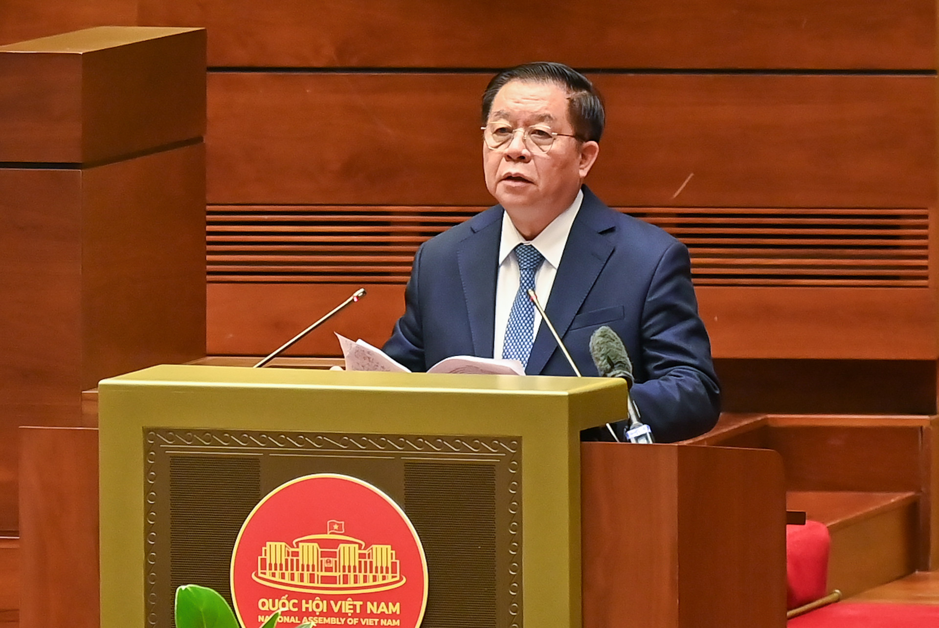 Trưởng Ban Tuyên giáo và Dân vận Trung ương Nguyễn Trọng Nghĩa phát biểu kết thúc hội nghị.