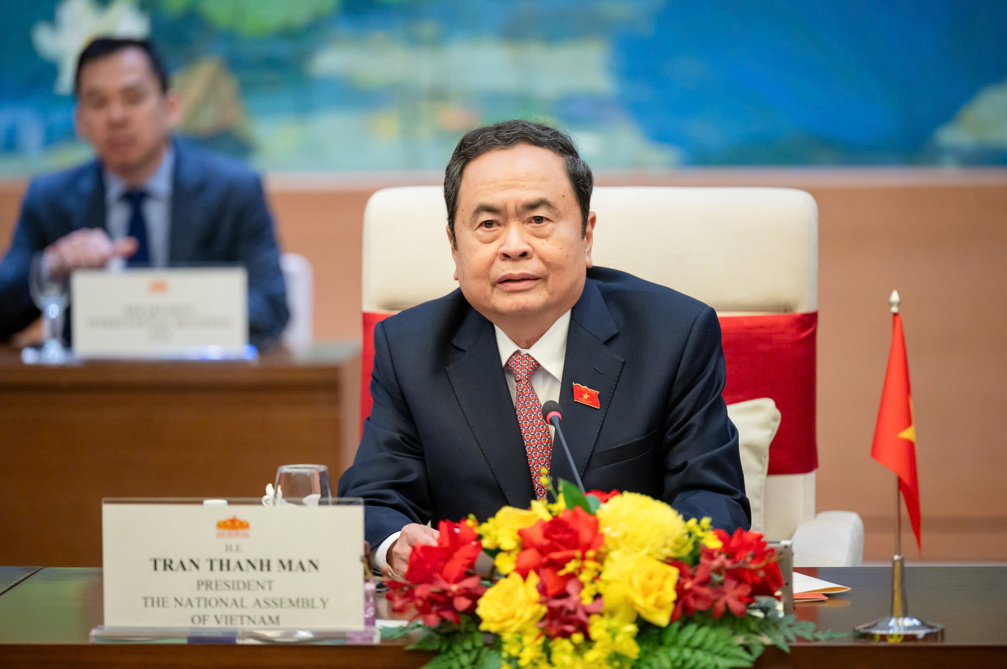 [Ảnh] Chủ tịch Quốc hội Trần Thanh Mẫn hội kiến Thủ tướng Tây Ban Nha ảnh 6