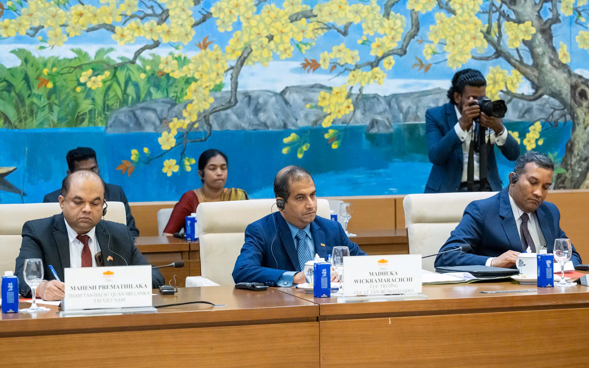 [Ảnh] Chủ tịch Quốc hội Trần Thanh Mẫn hội kiến Tổng thống Sri Lanka Anura Kumara Dissanayaka ảnh 7