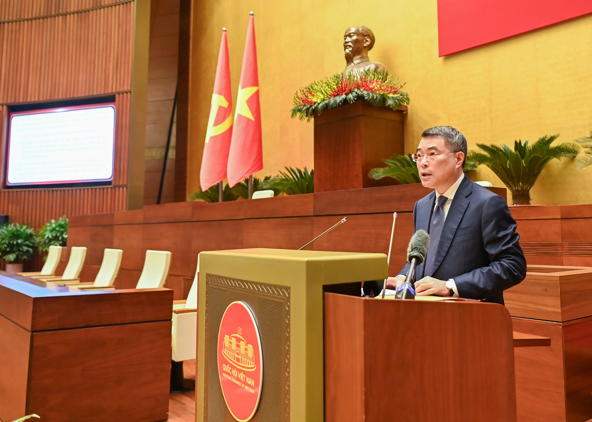 [Ảnh] Tổng Bí thư Tô Lâm phát biểu chỉ đạo tại Hội nghị toàn quốc quán triệt Nghị quyết Hội nghị Trung ương 11 khóa XIII ảnh 9